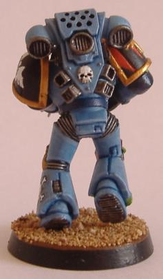 sealfin's fourth Space Wolf (back)