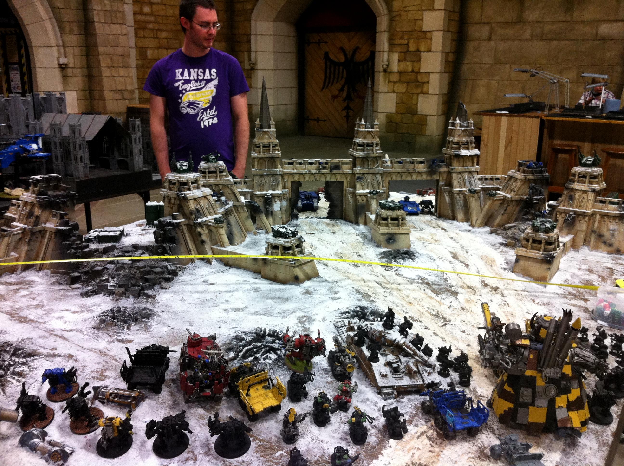 Apocalypse, Crimson Fists, Orks, Warhammer World