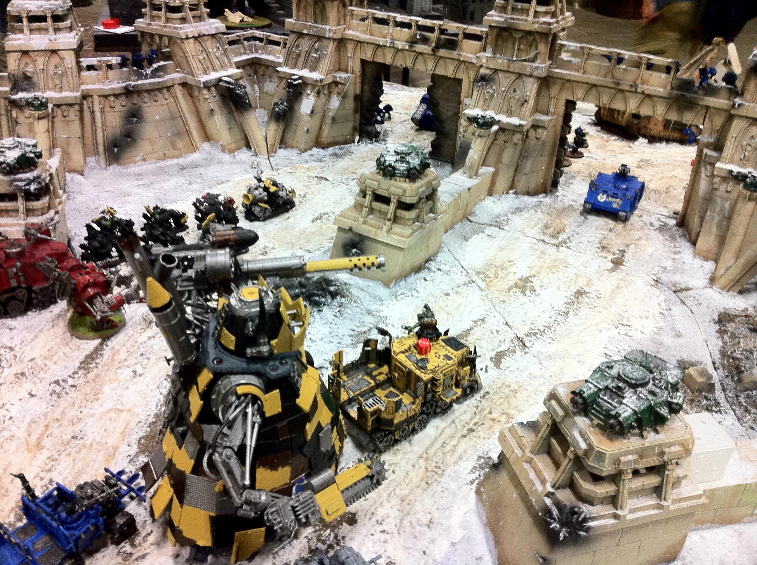 Apocalypse, Crimson Fists, Orks, Warhammer World