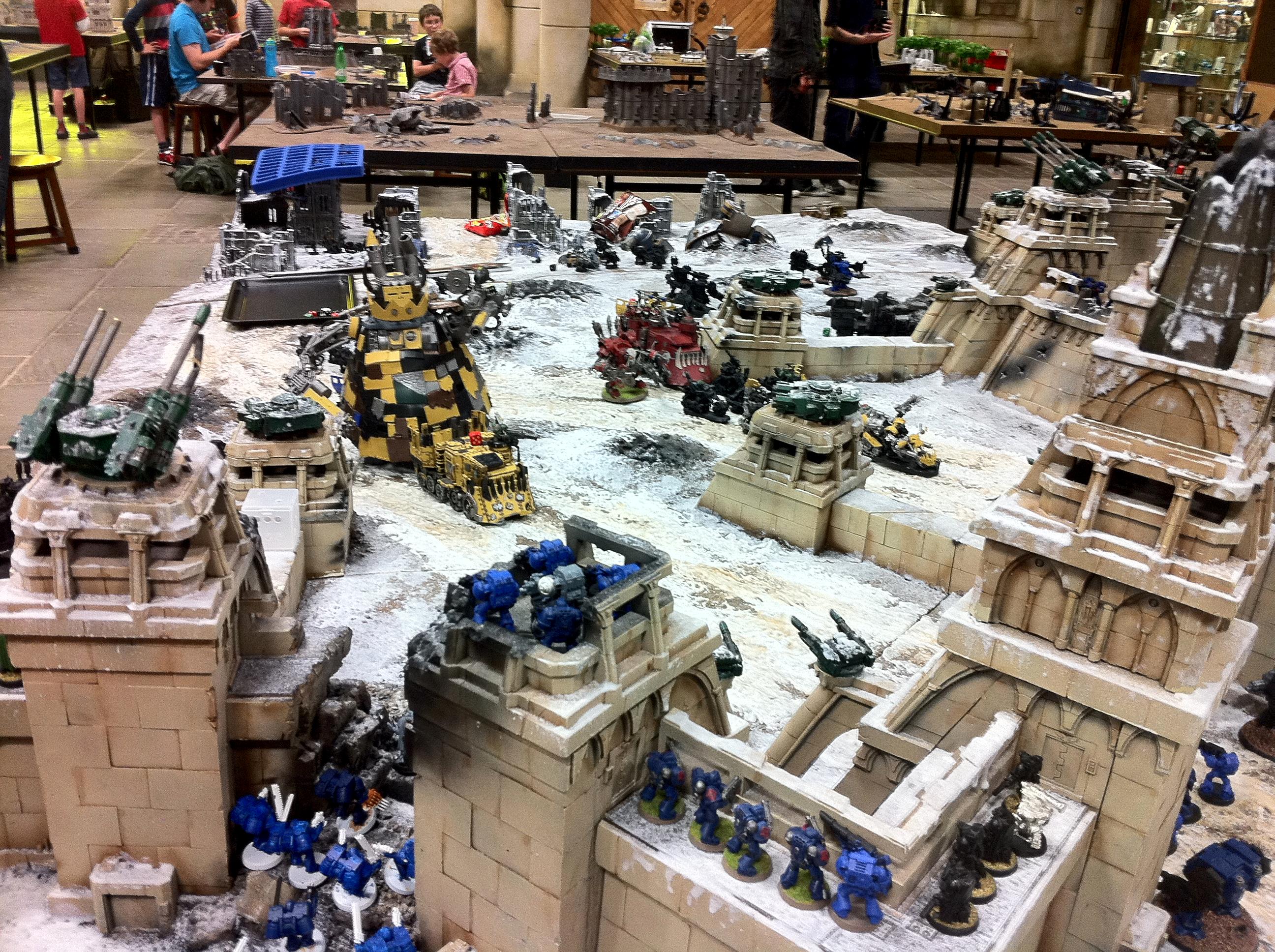 Apocalypse, Crimson Fists, Orks, Warhammer World