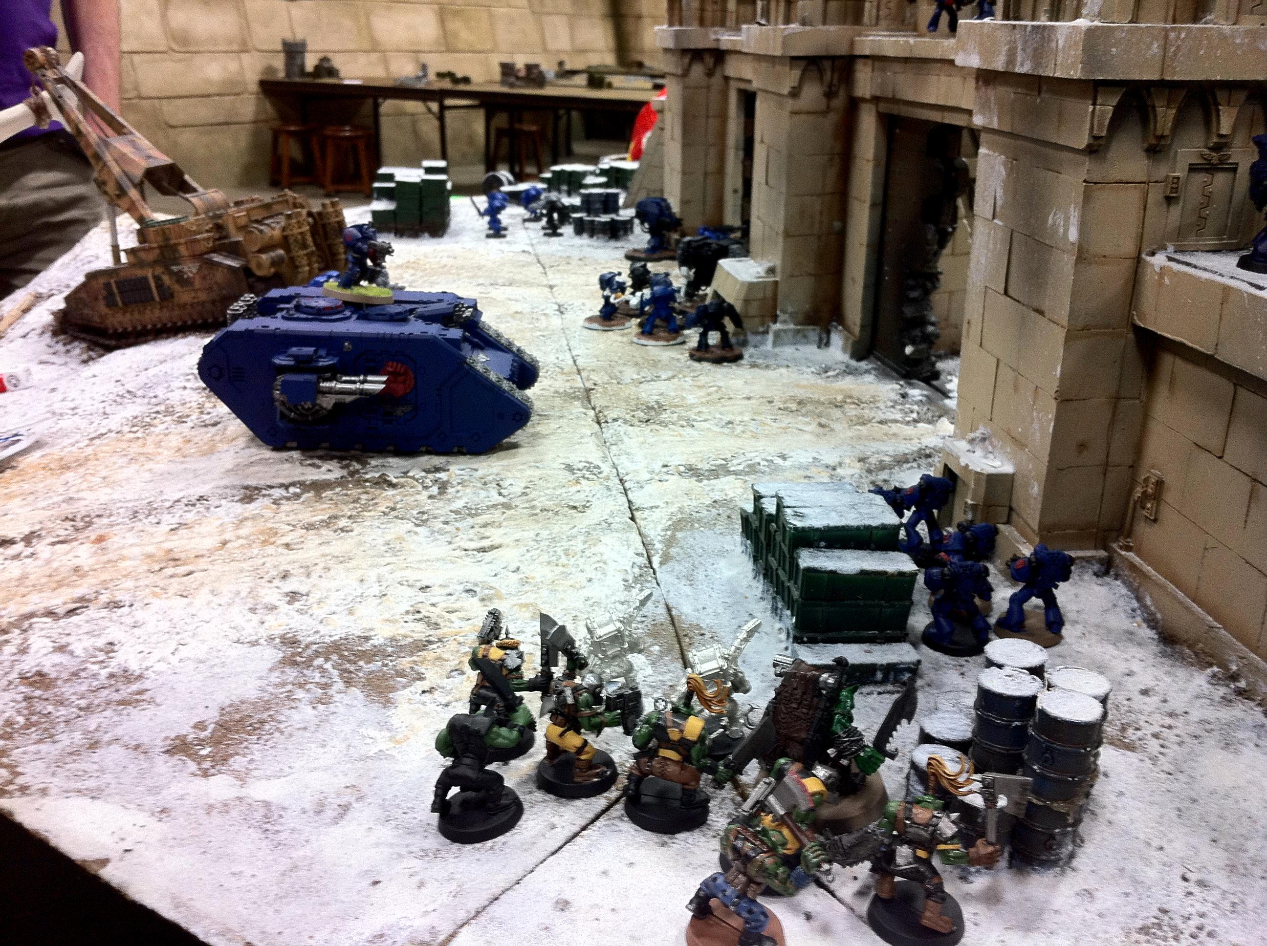 Apocalypse, Crimson Fists, Orks, Warhammer World