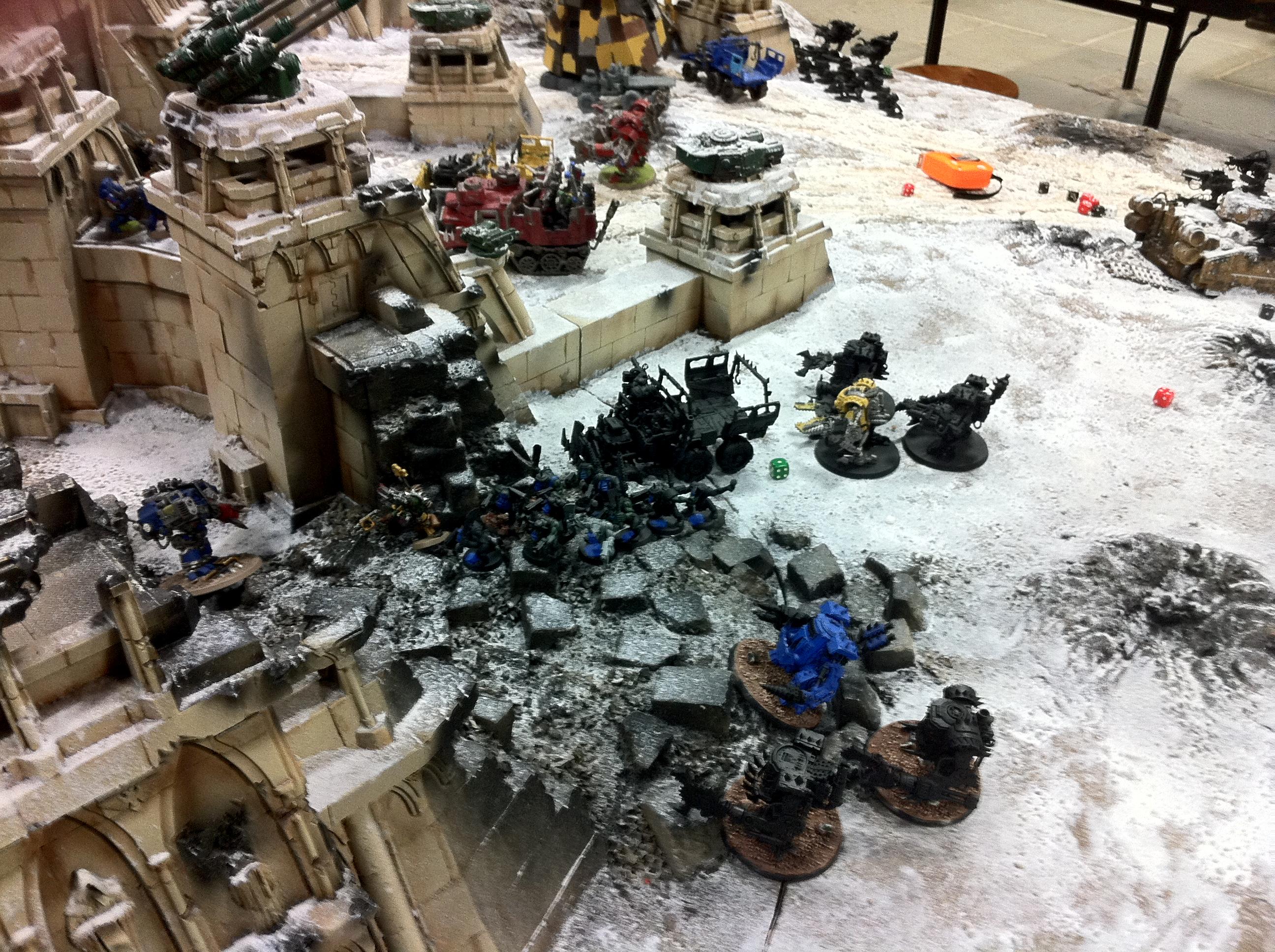 Apocalypse, Crimson Fists, Orks, Warhammer World