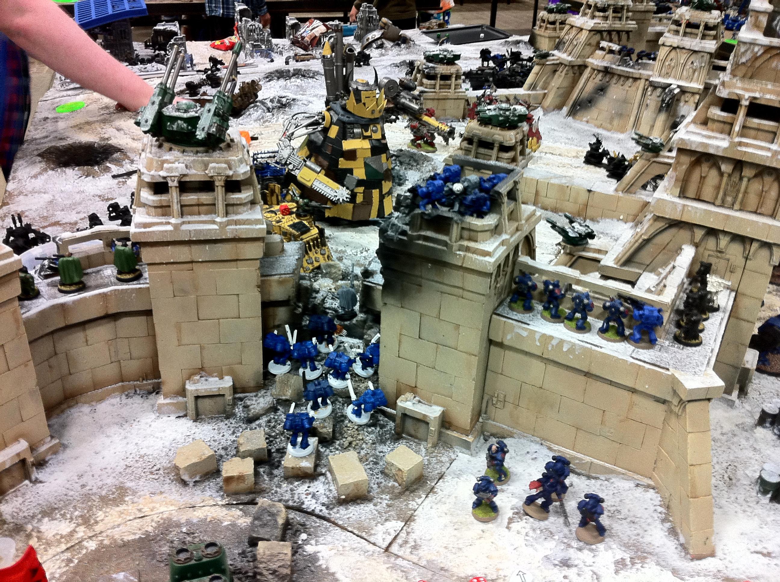 Apocalypse, Crimson Fists, Orks, Warhammer World