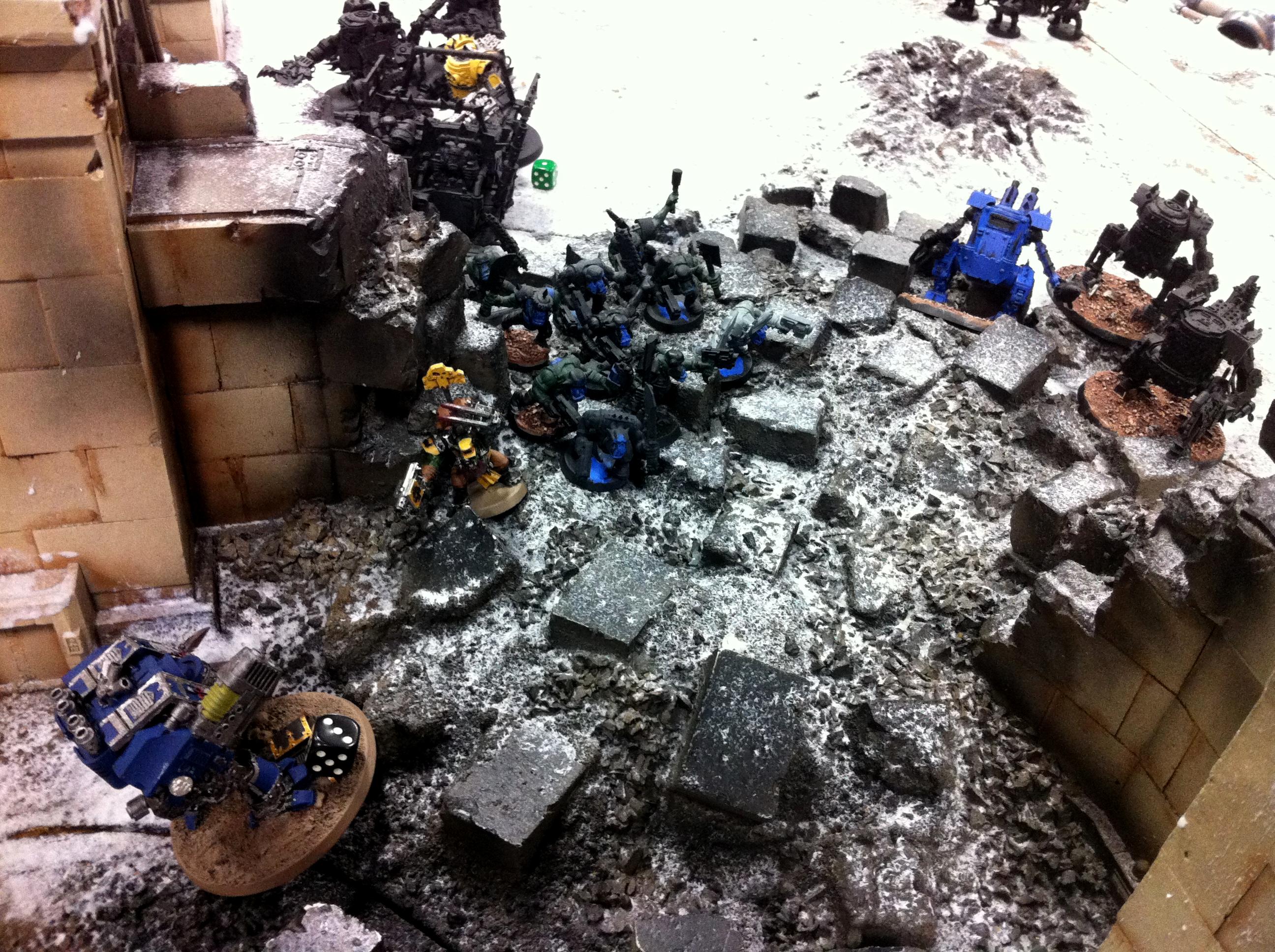 Apocalypse, Crimson Fists, Orks, Warhammer World