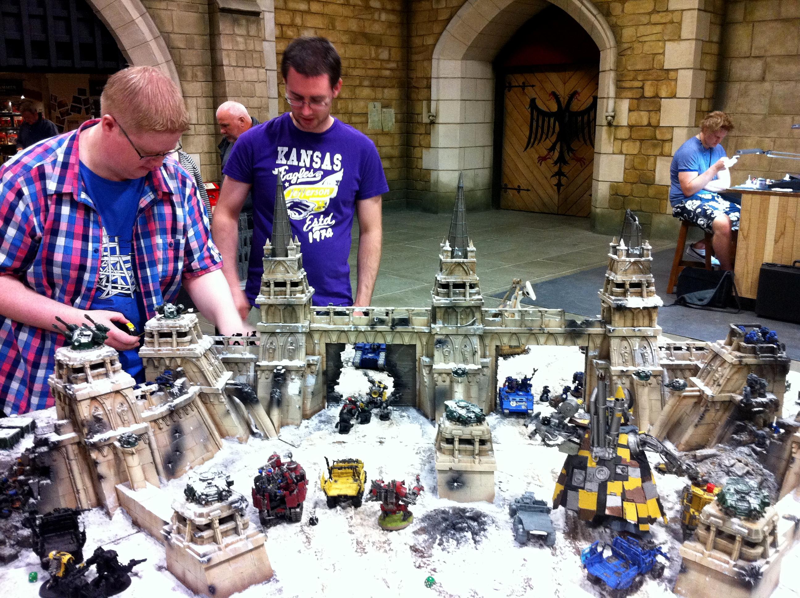 Apocalypse, Crimson Fists, Orks, Warhammer World