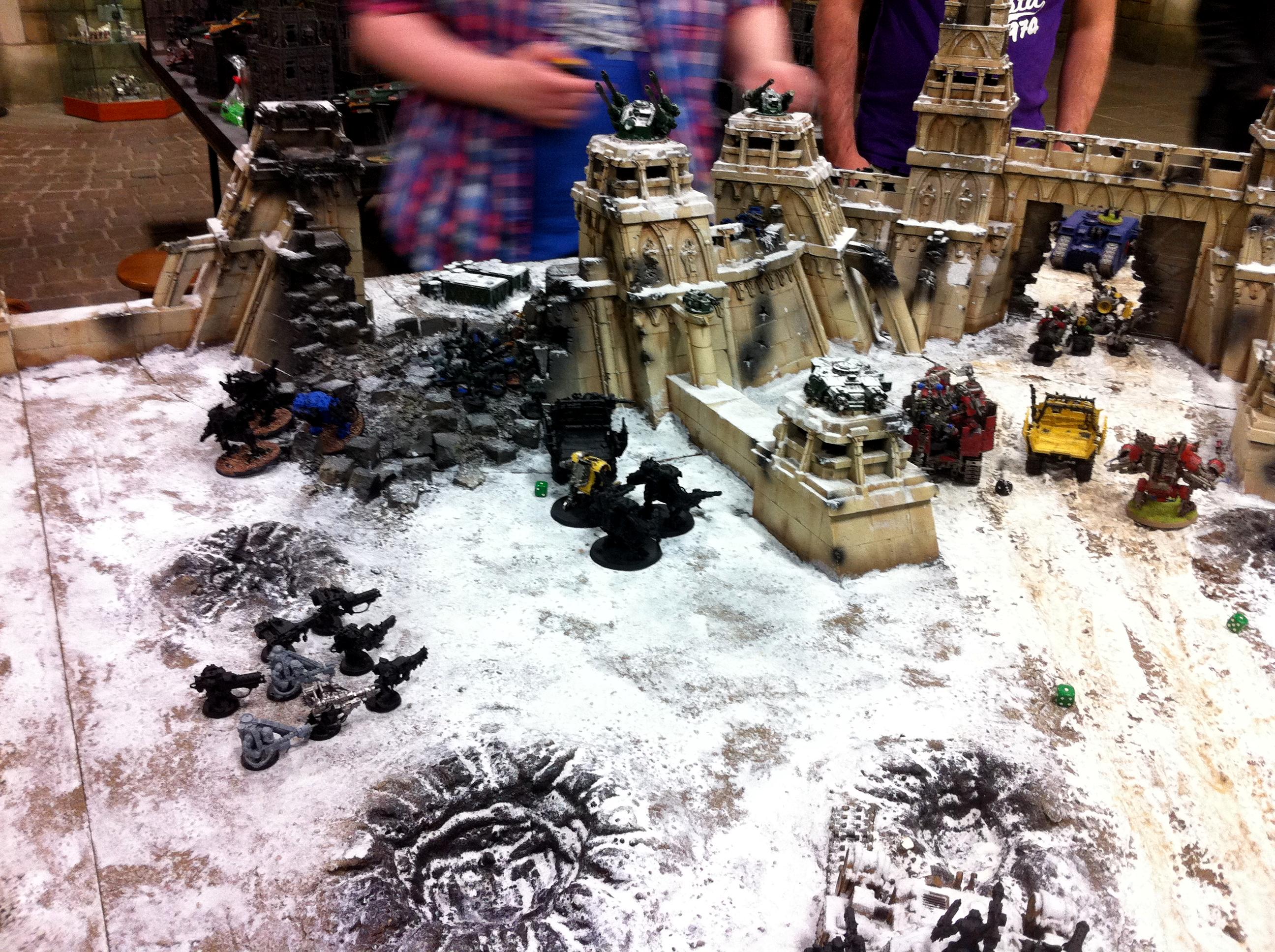 Apocalypse, Crimson Fists, Orks, Warhammer World