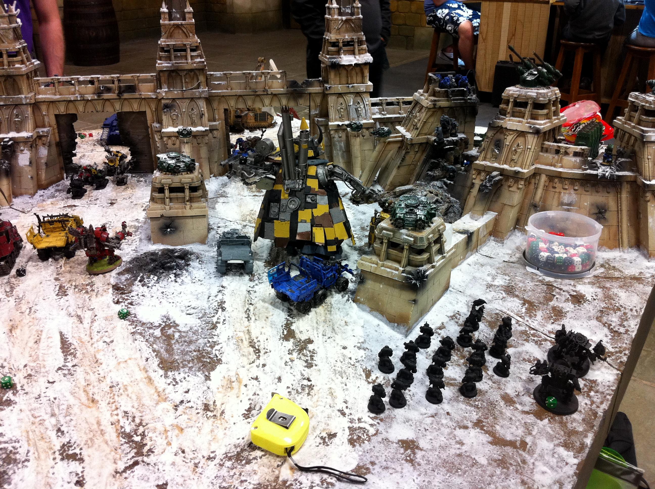 Apocalypse, Crimson Fists, Orks, Warhammer World