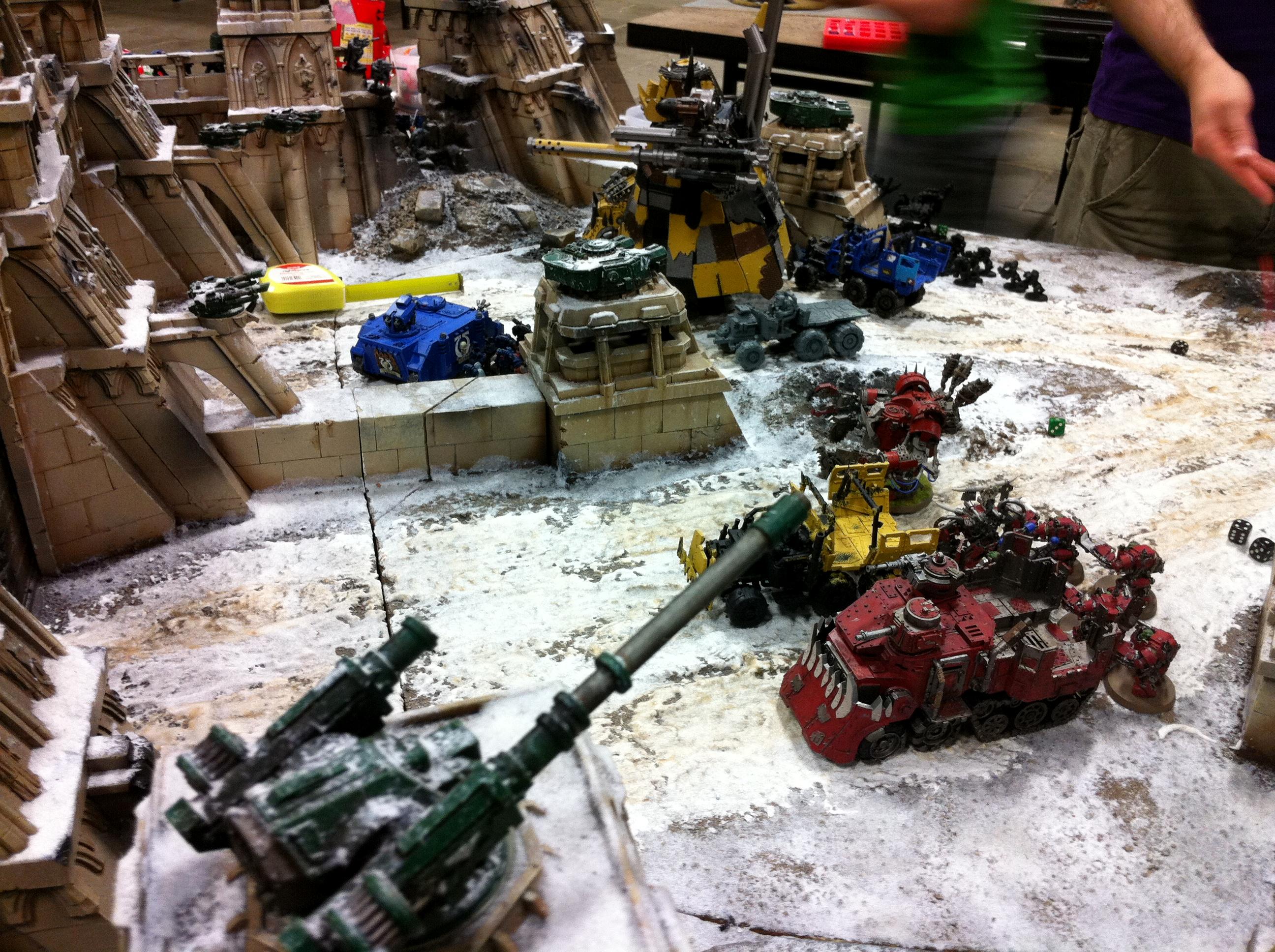 Apocalypse, Crimson Fists, Orks, Warhammer World