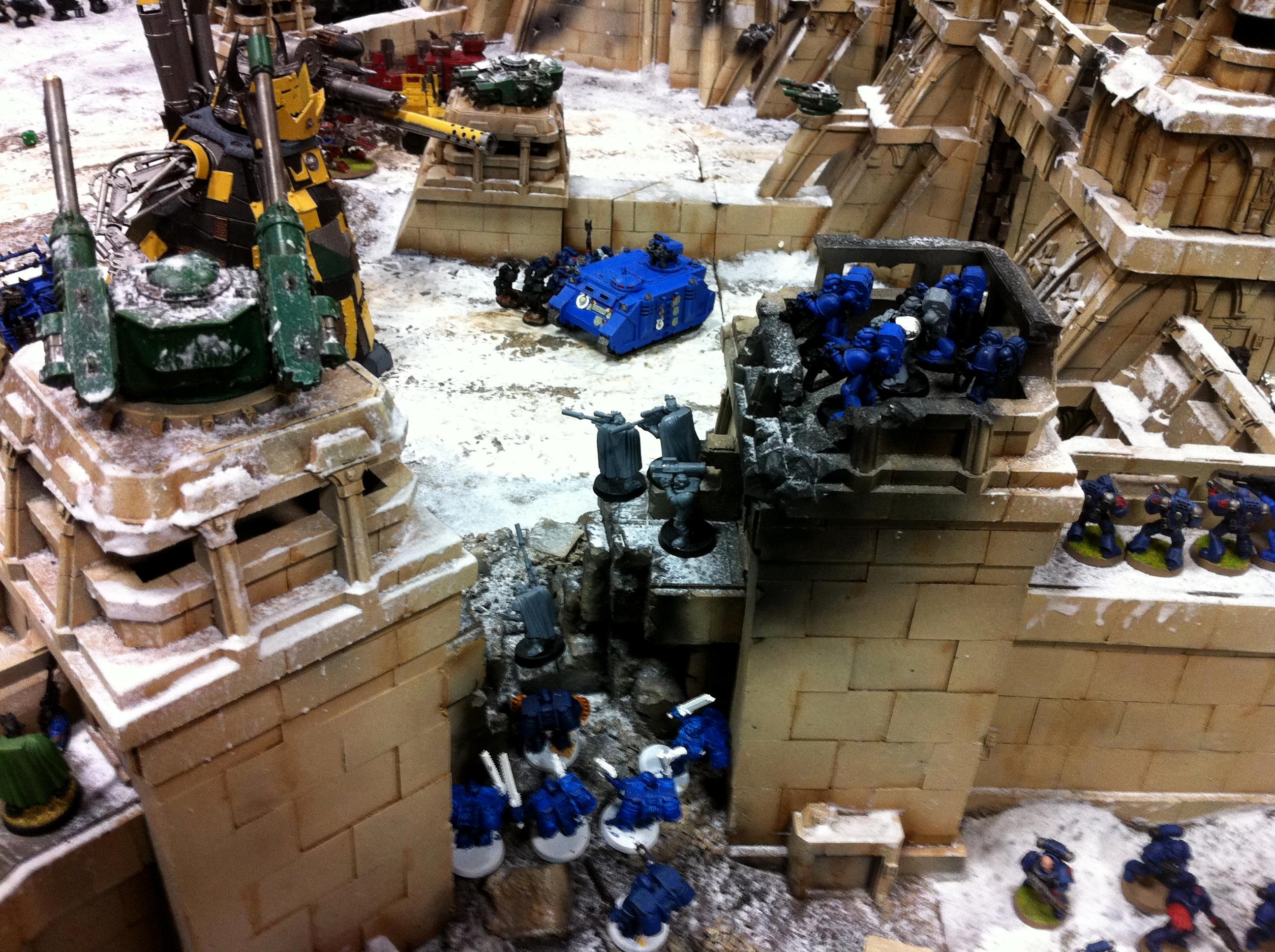 Apocalypse, Crimson Fists, Orks, Warhammer World