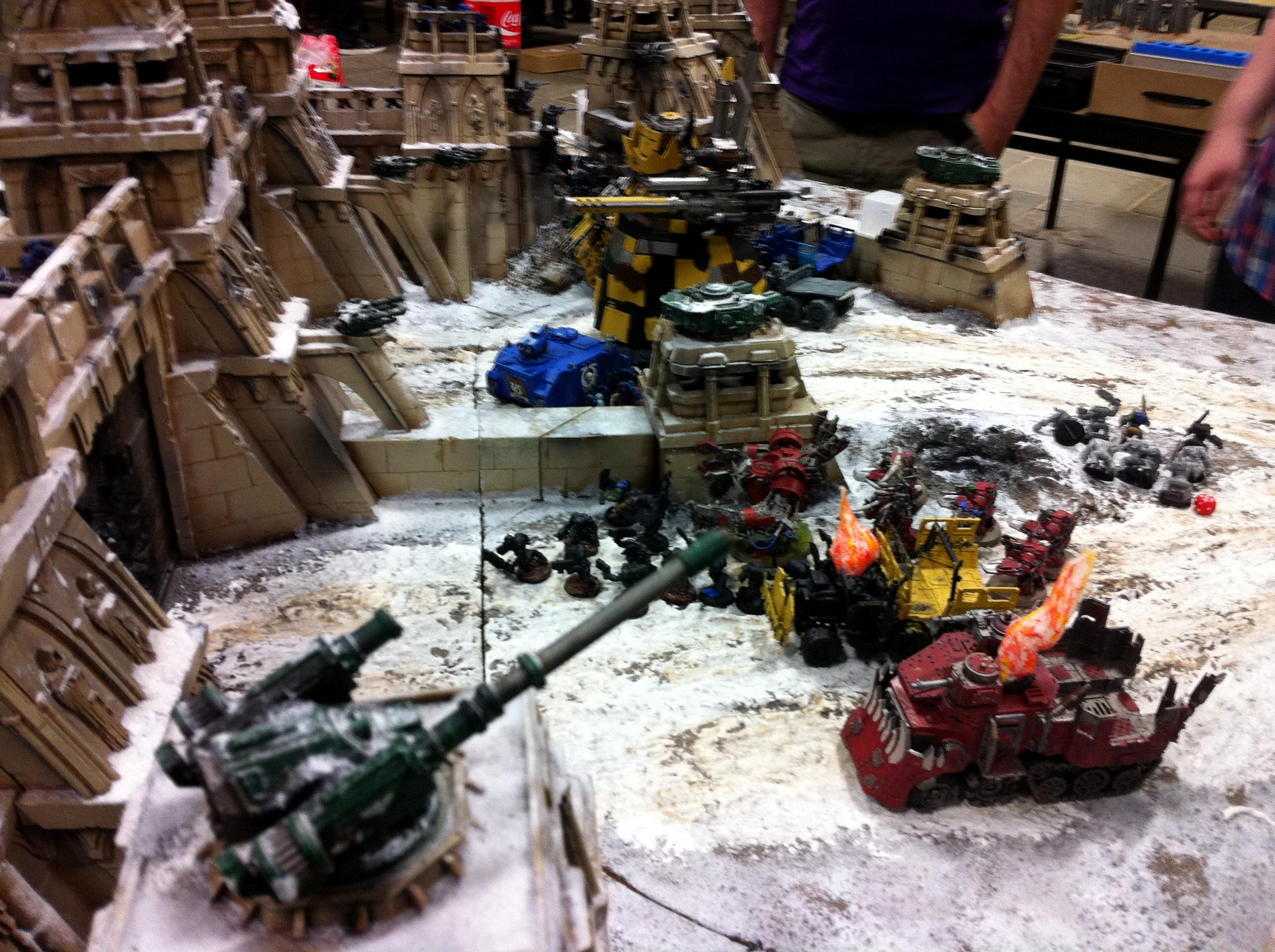 Apocalypse, Crimson Fists, Orks, Warhammer World