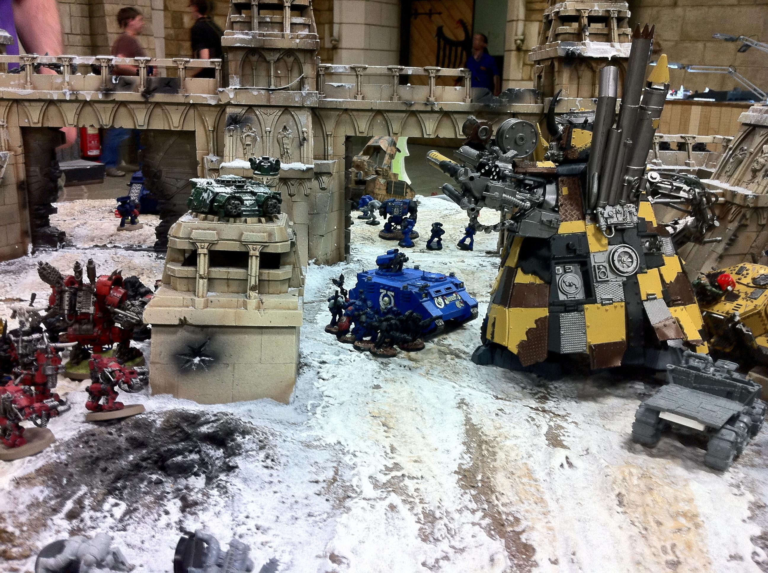 Apocalypse, Crimson Fists, Orks, Warhammer World