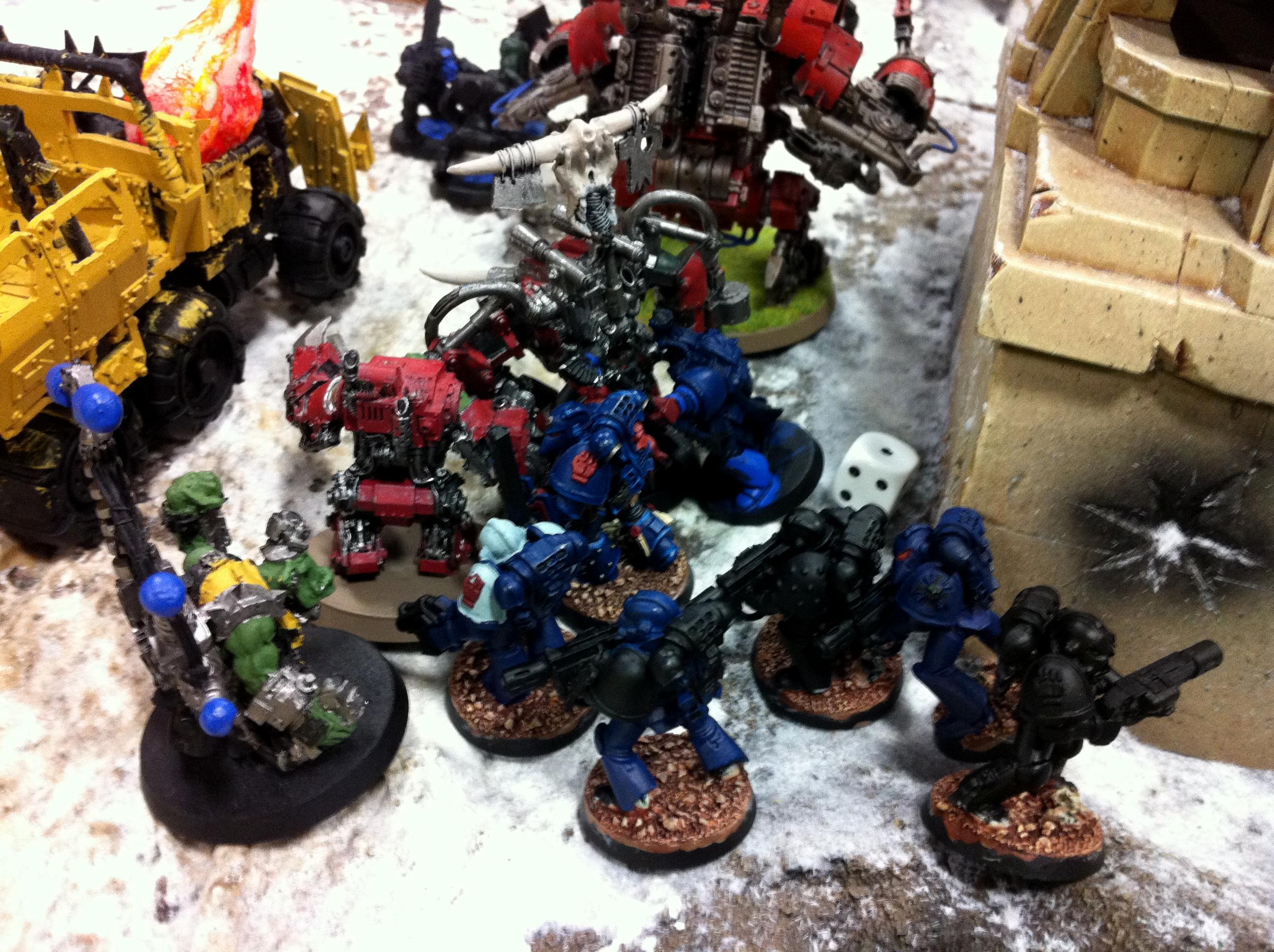 Apocalypse, Crimson Fists, Orks, Warhammer World