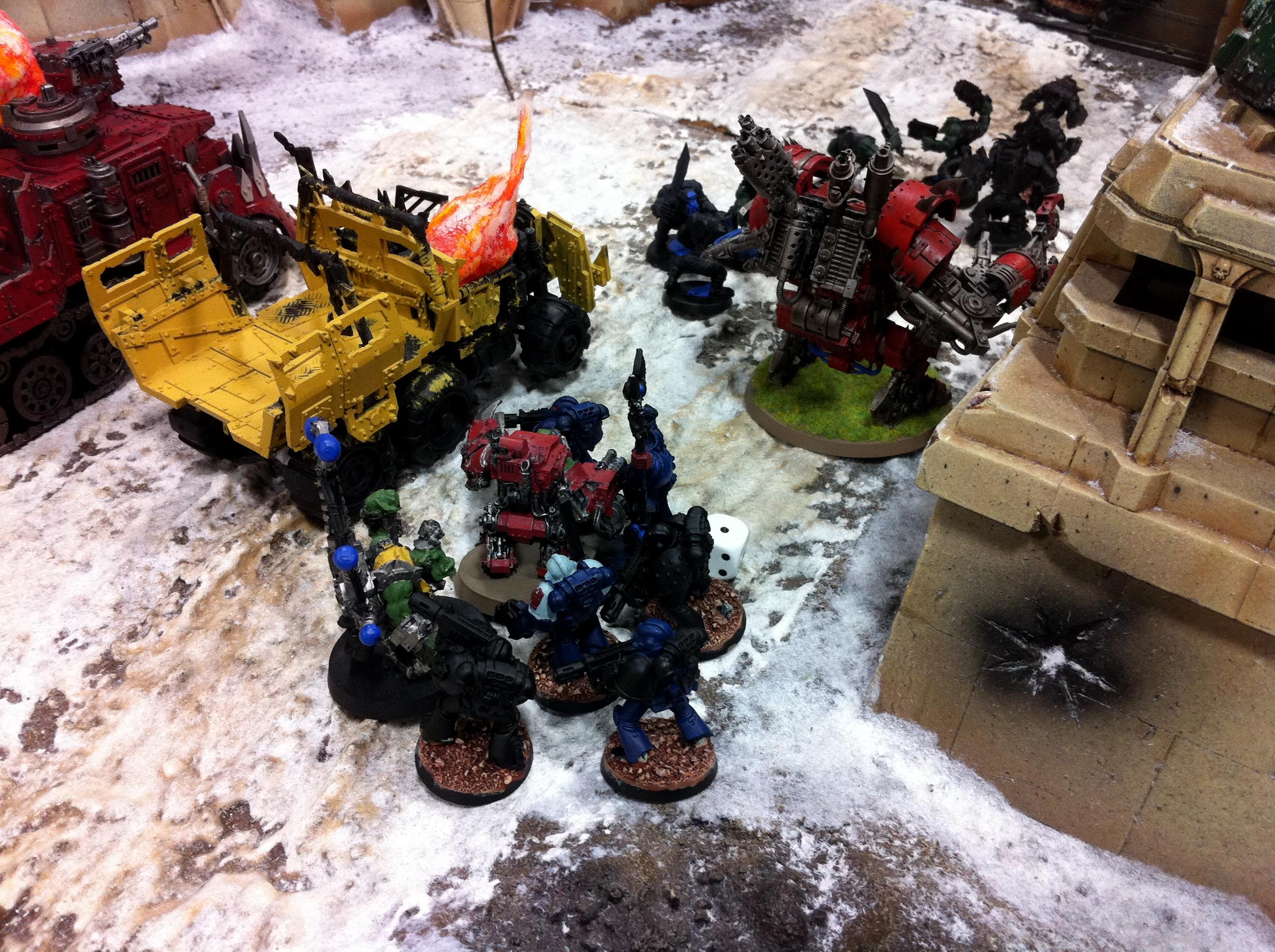 Apocalypse, Crimson Fists, Orks, Warhammer World