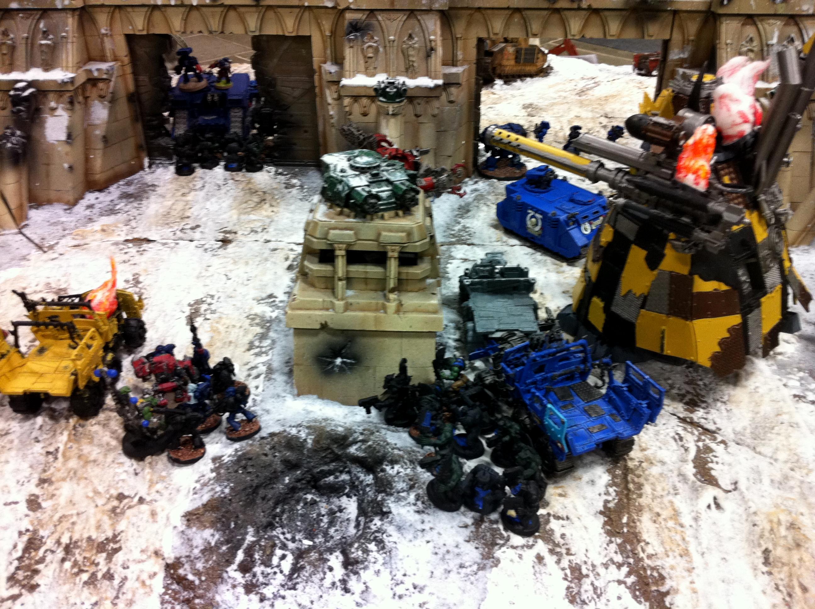 Apocalypse, Crimson Fists, Orks, Warhammer World