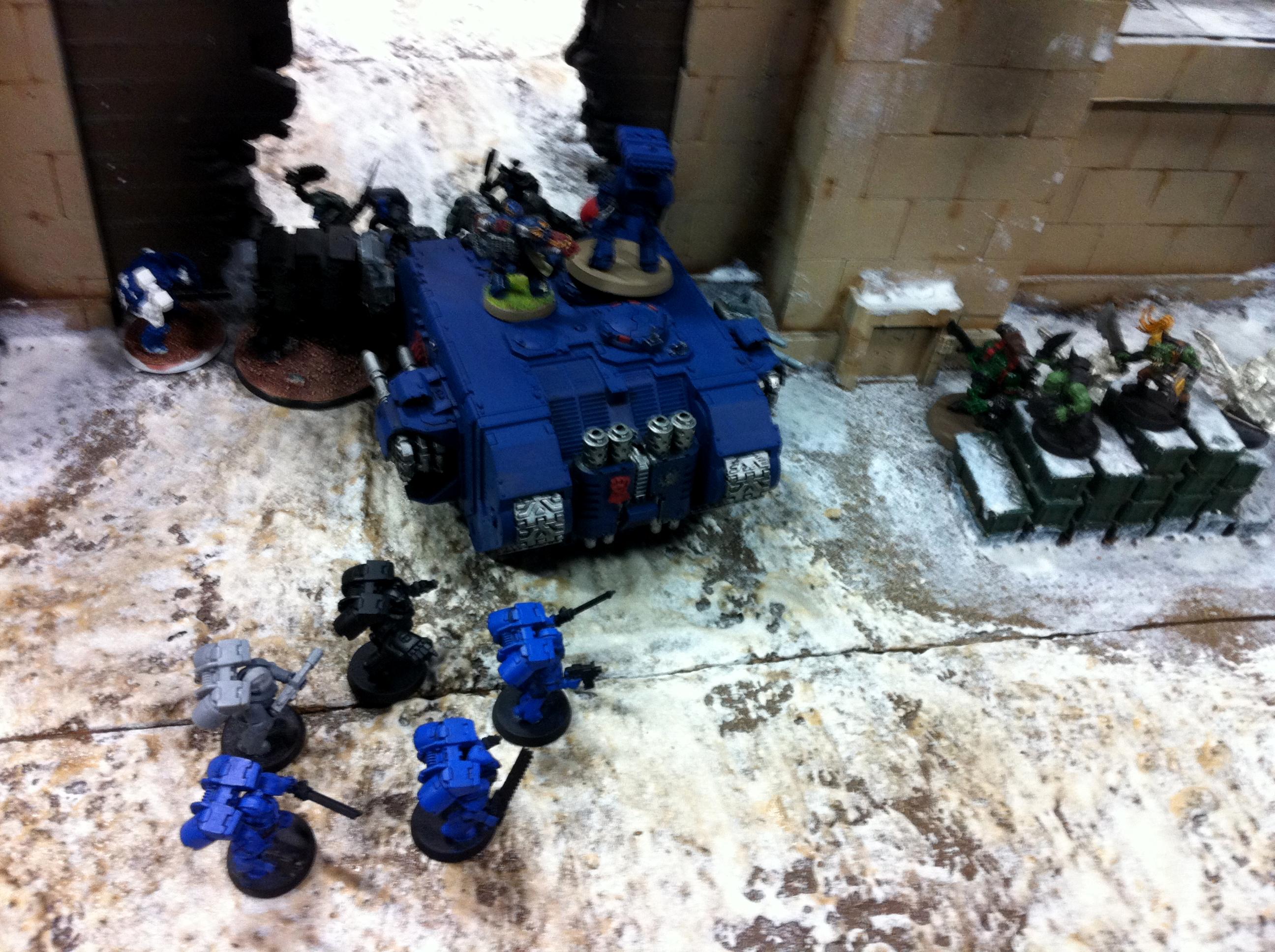 Apocalypse, Crimson Fists, Orks, Warhammer World