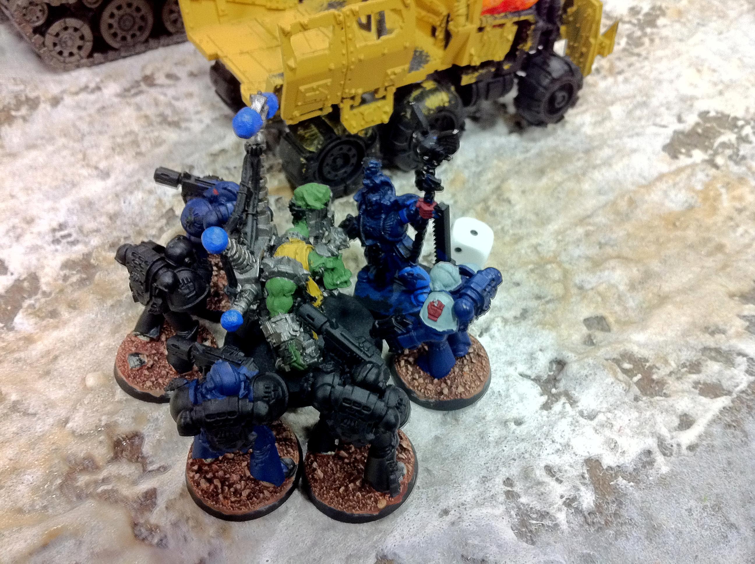 Apocalypse, Crimson Fists, Orks, Warhammer World
