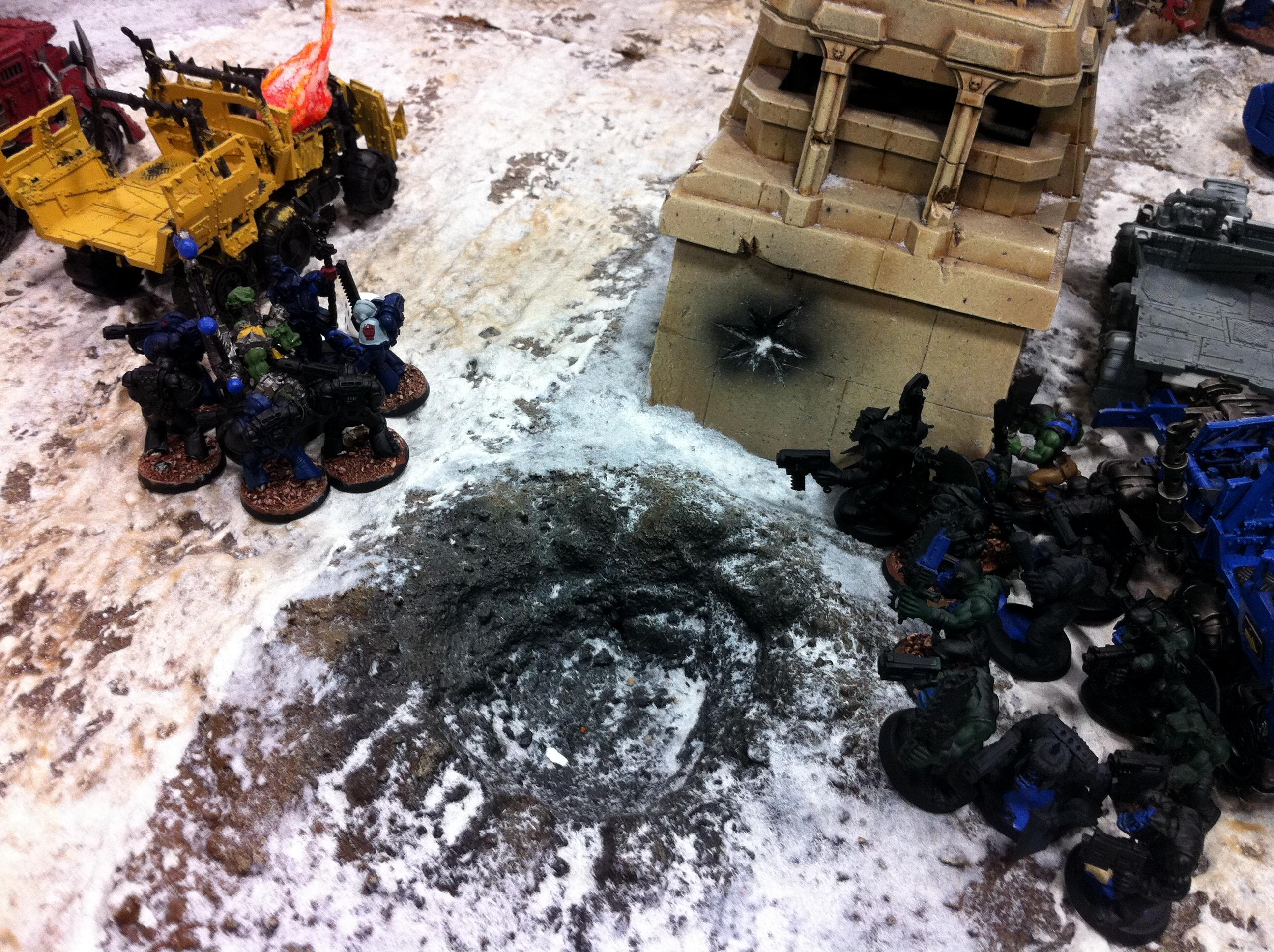 Apocalypse, Crimson Fists, Orks, Warhammer World