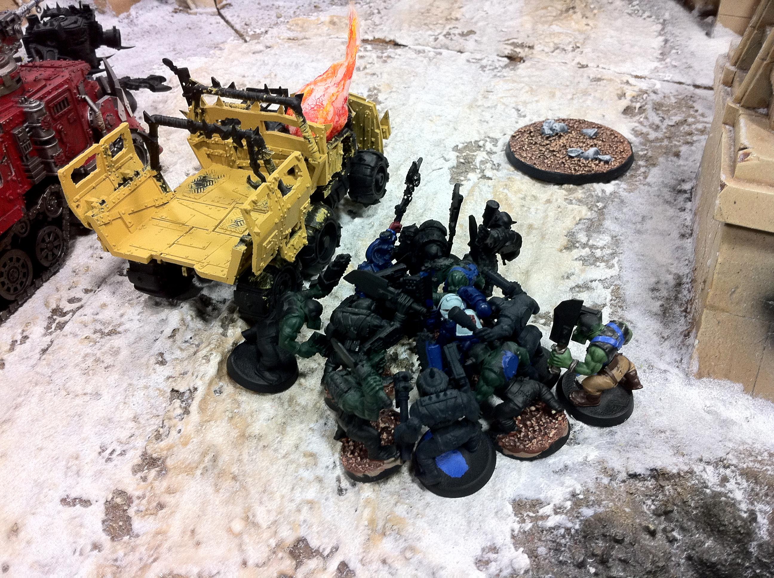Apocalypse, Crimson Fists, Orks, Warhammer World