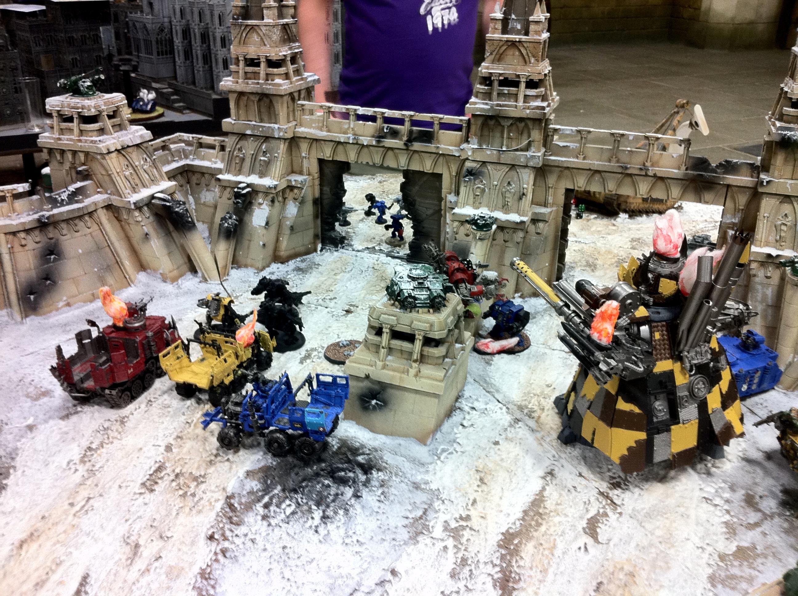 Apocalypse, Crimson Fists, Orks, Warhammer World