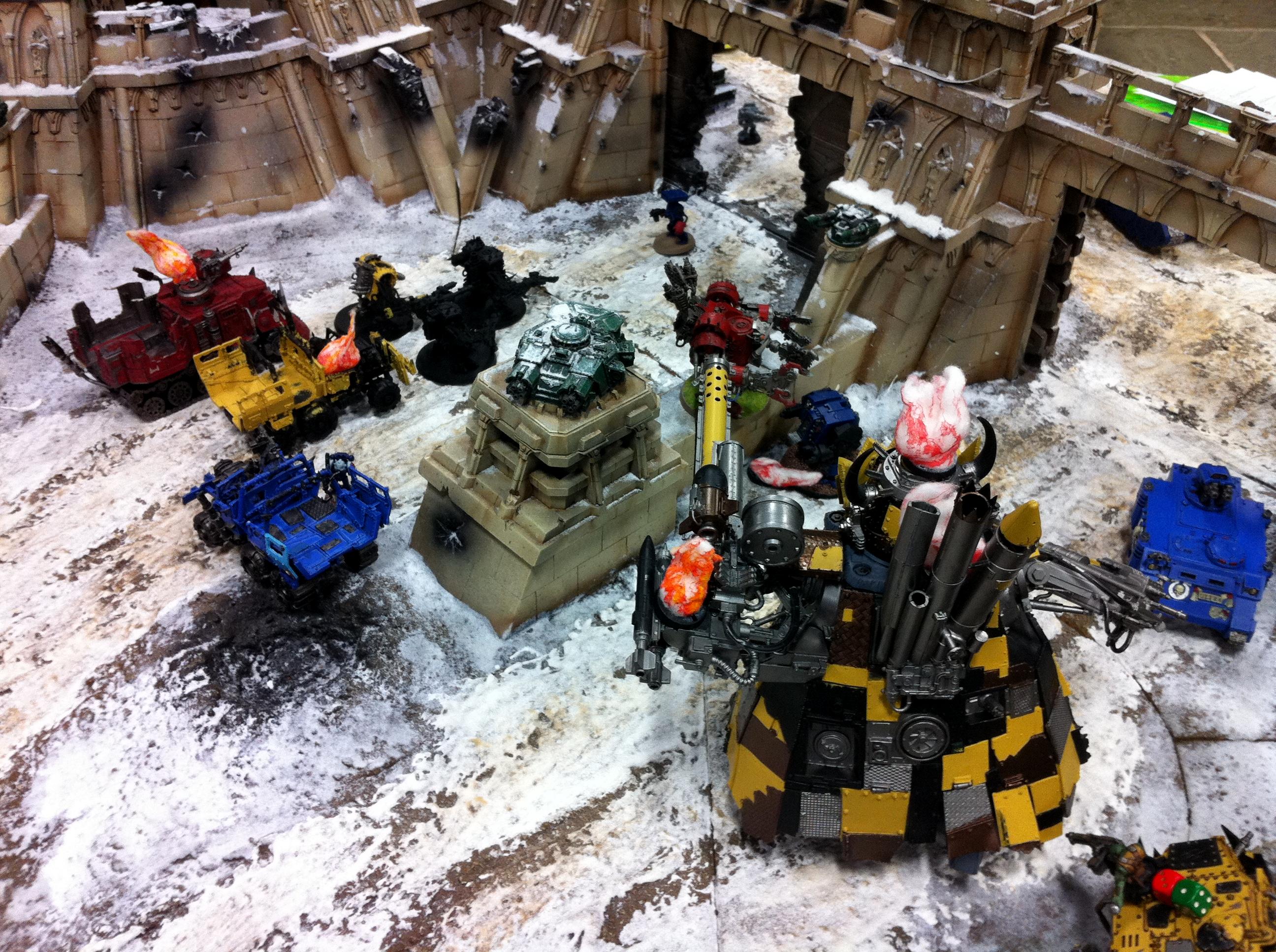 Apocalypse, Crimson Fists, Orks, Warhammer World