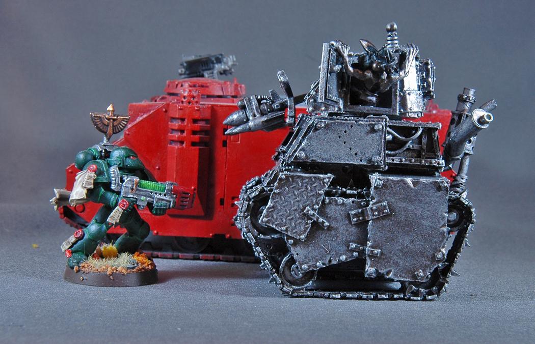 Forge World, Grot Tank, Orks, Warhammer 40,000, Work In Progress