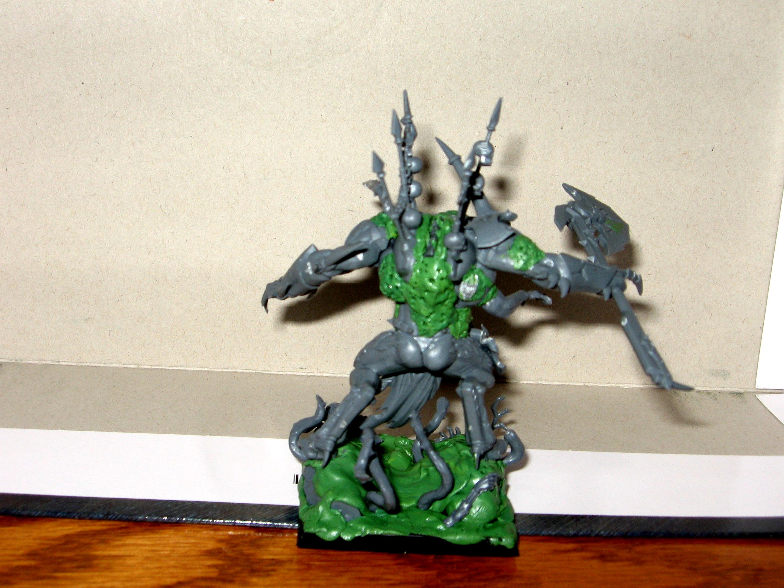 Chaos, Conversion, Cool, Daemon Prince, Gore, Greenstuff, Nurgle, Scratch Build