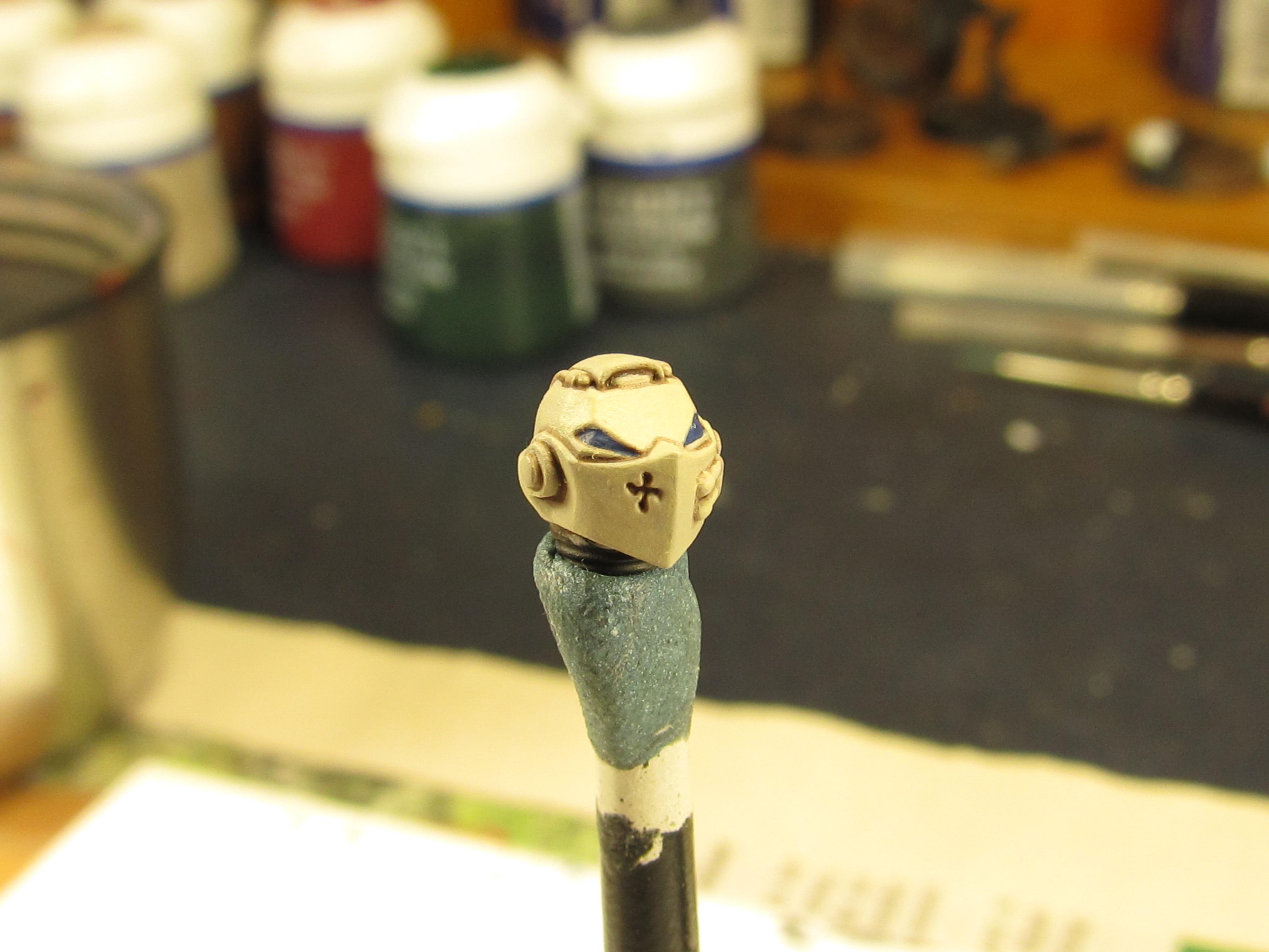 Falchion Paladin head WIP 1
