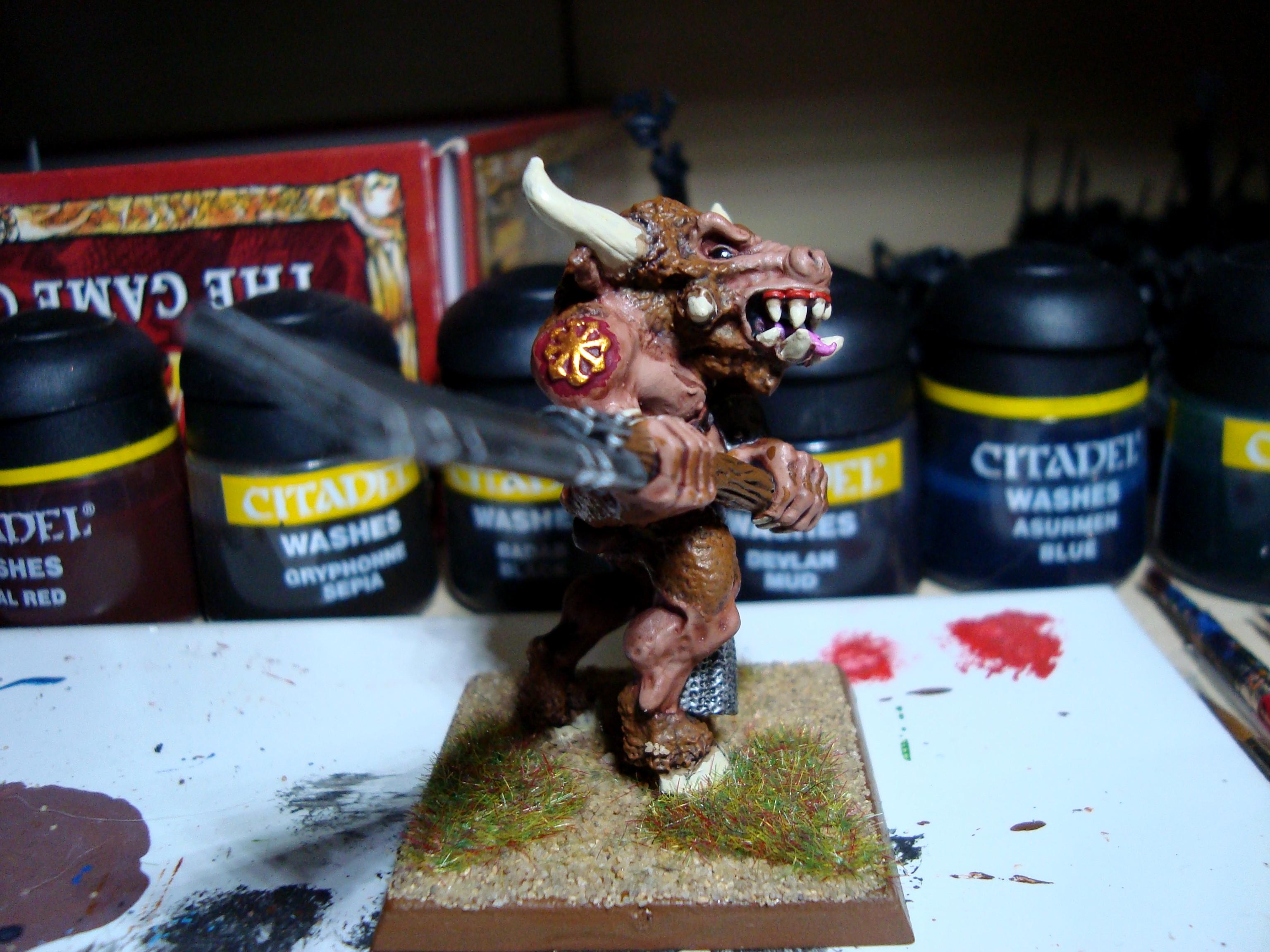 Beastmen, Minotaur, Warhammer Fantasy