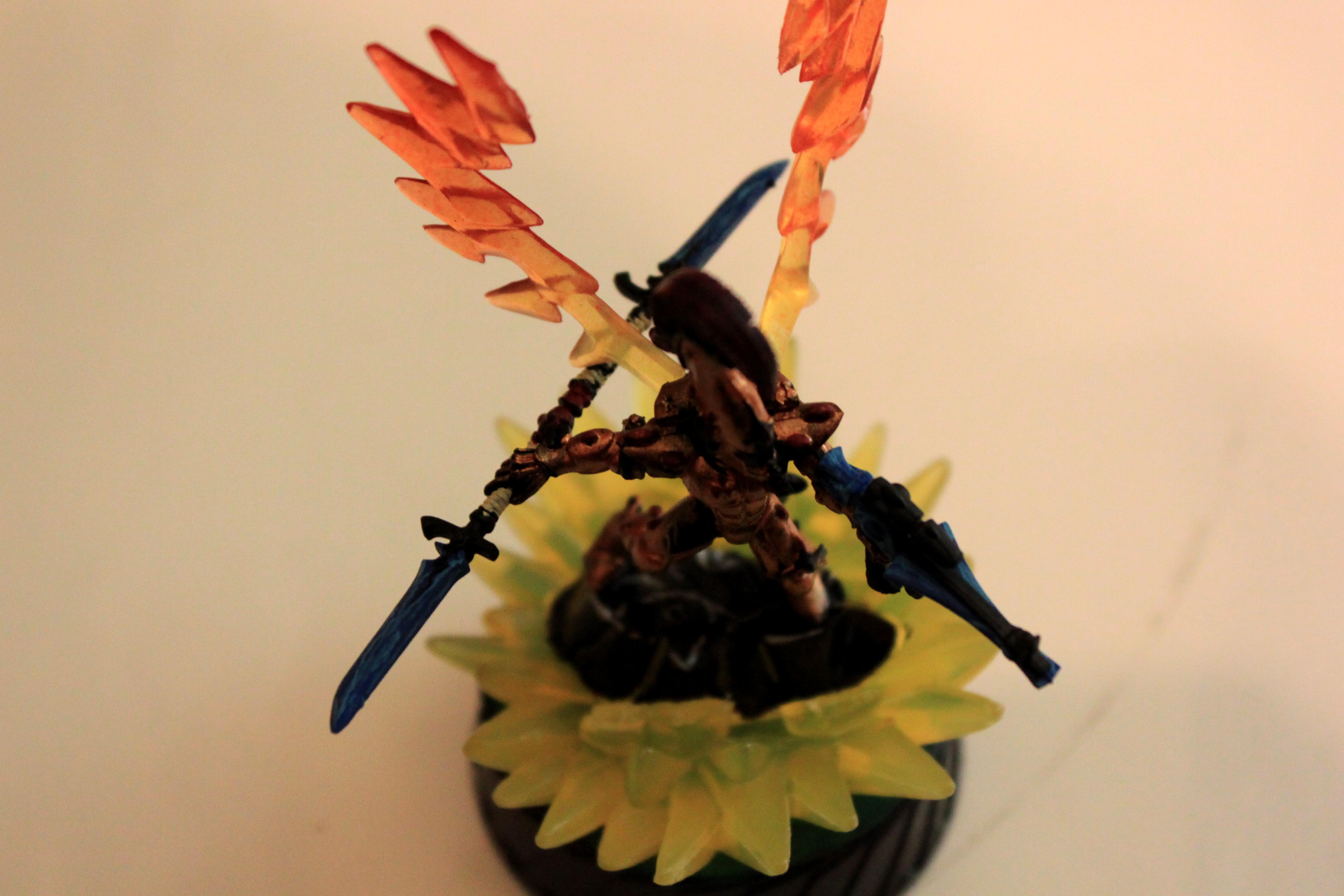 Dire Avengers, Eldar, Epic Wings, Modeling, Power Weapons, Spartans