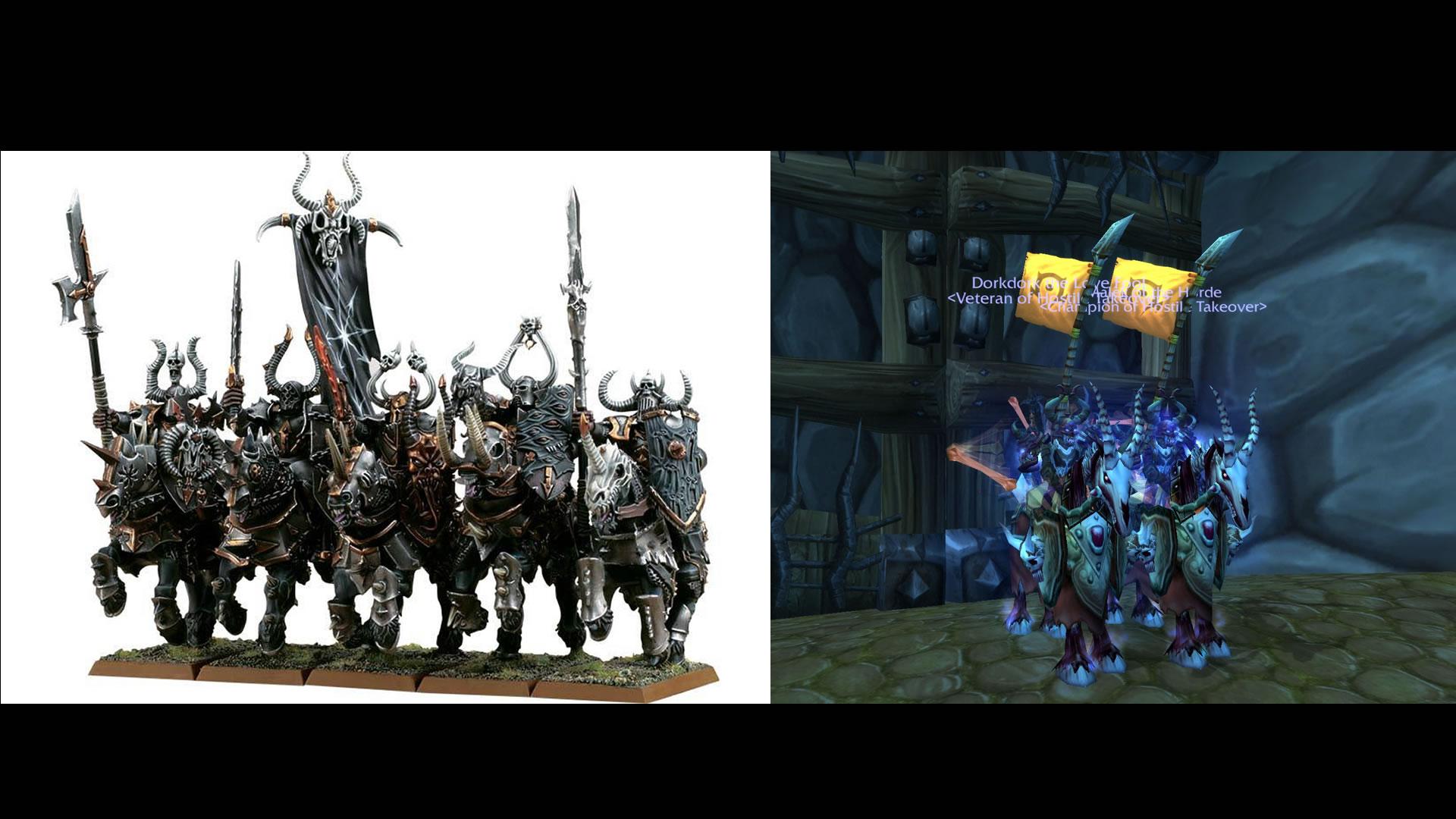 Warcraft DKs vs Chaos Knights