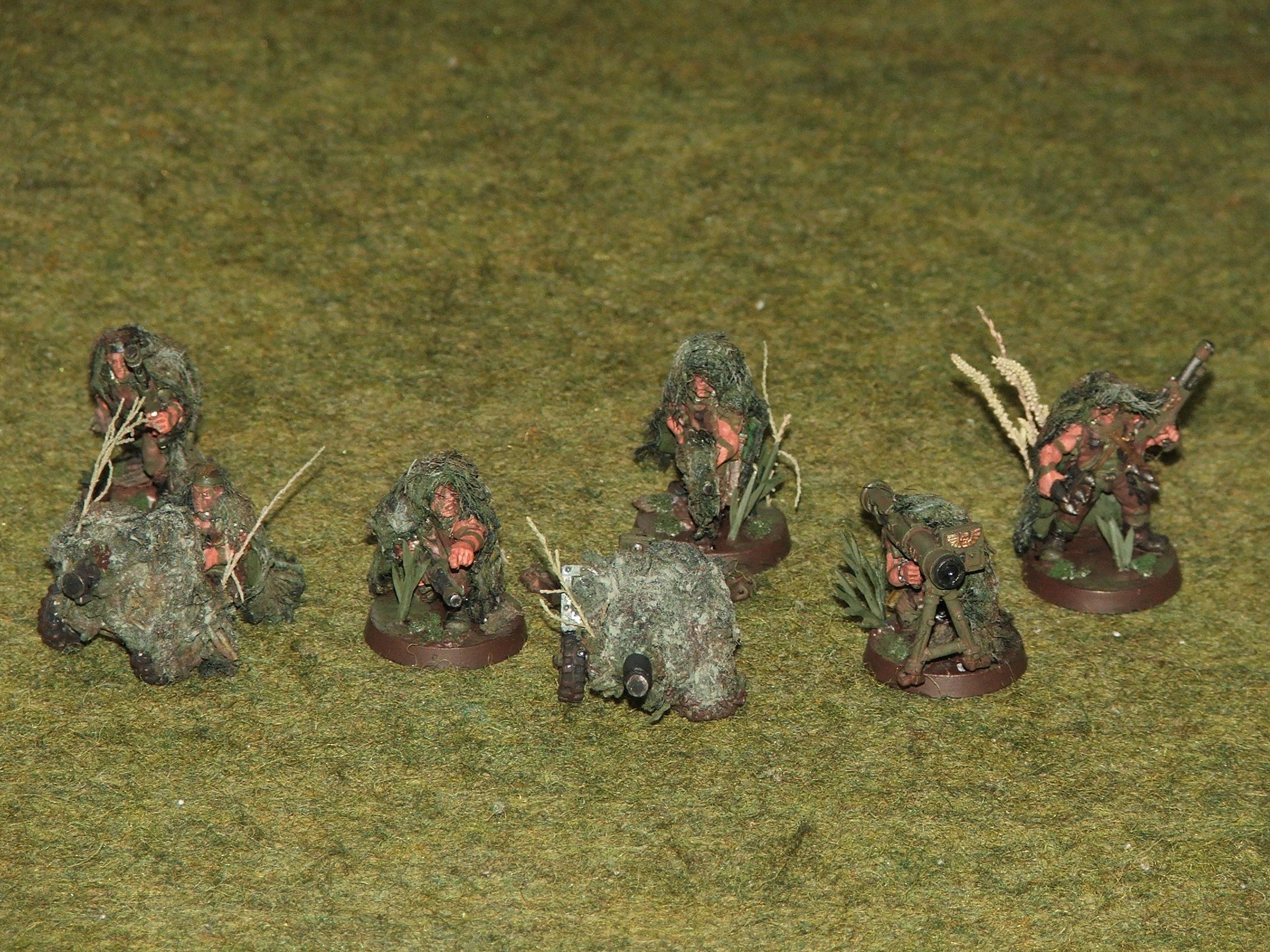Camouflage, Catachans, Chillie Suits, Gs Cloaks, Imperial Guard