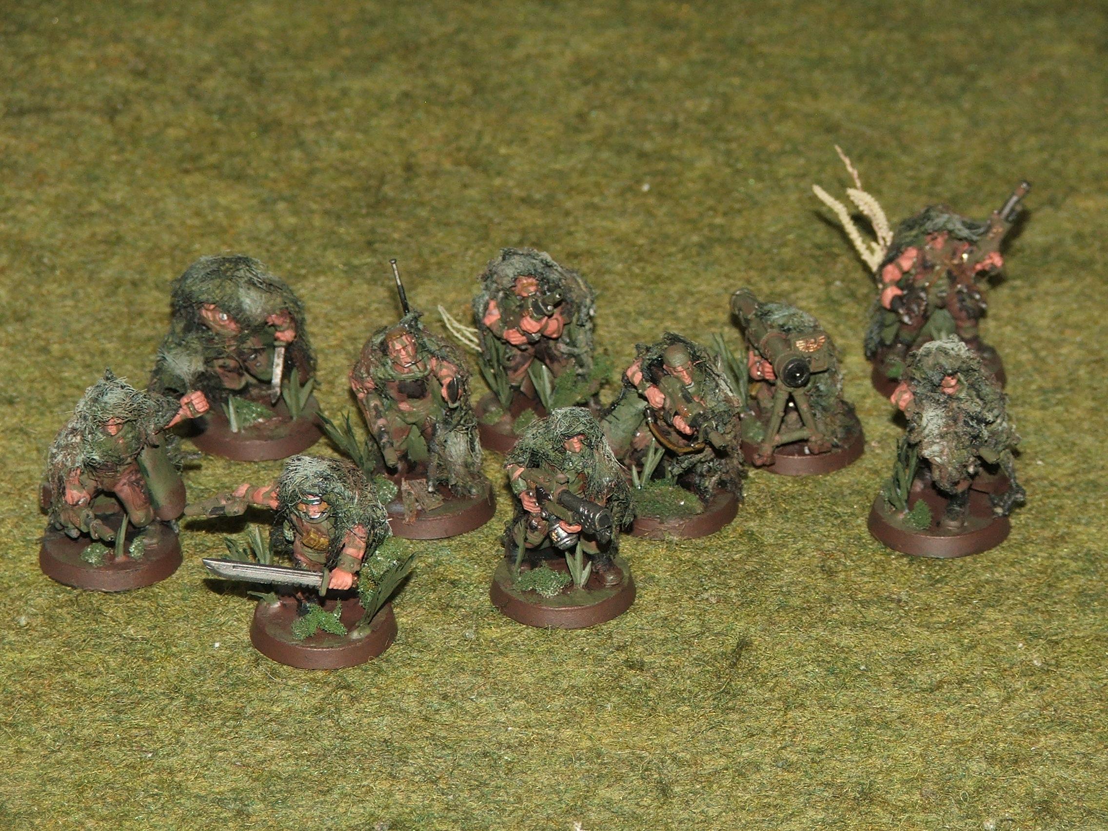 Camouflage, Catachans, Chillie Suits, Gs Cloaks, Imperial Guard
