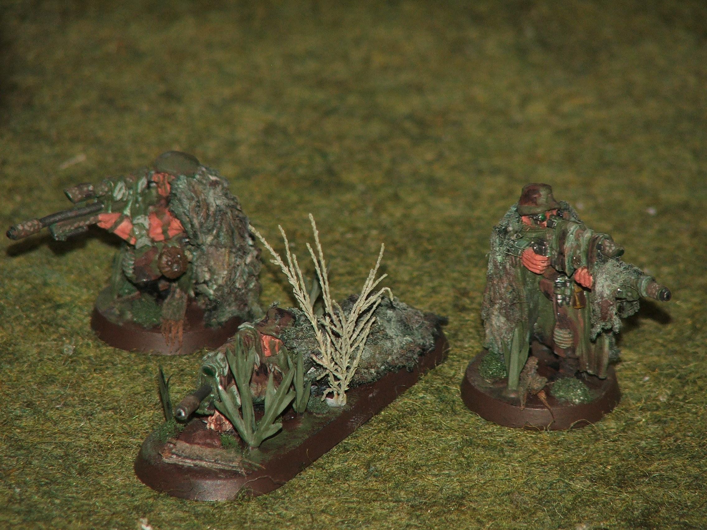 Camouflage, Catachans, Chillie Suits, Gs Cloaks, Imperial Guard, Snipers