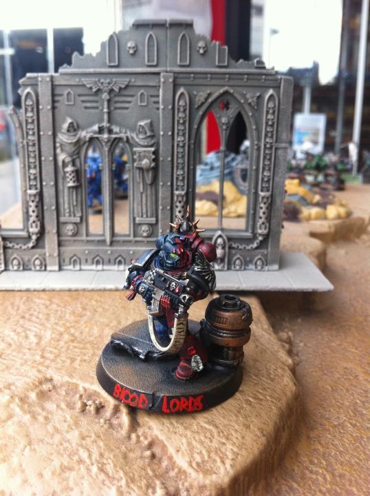 Space Marines, competition entry at local GW