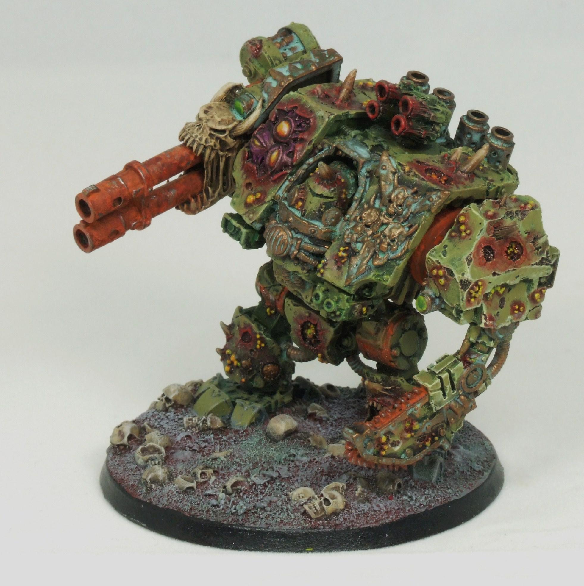 Chaos, Chaos Space Marines, Death Guard, Dreadnought, Nurgle