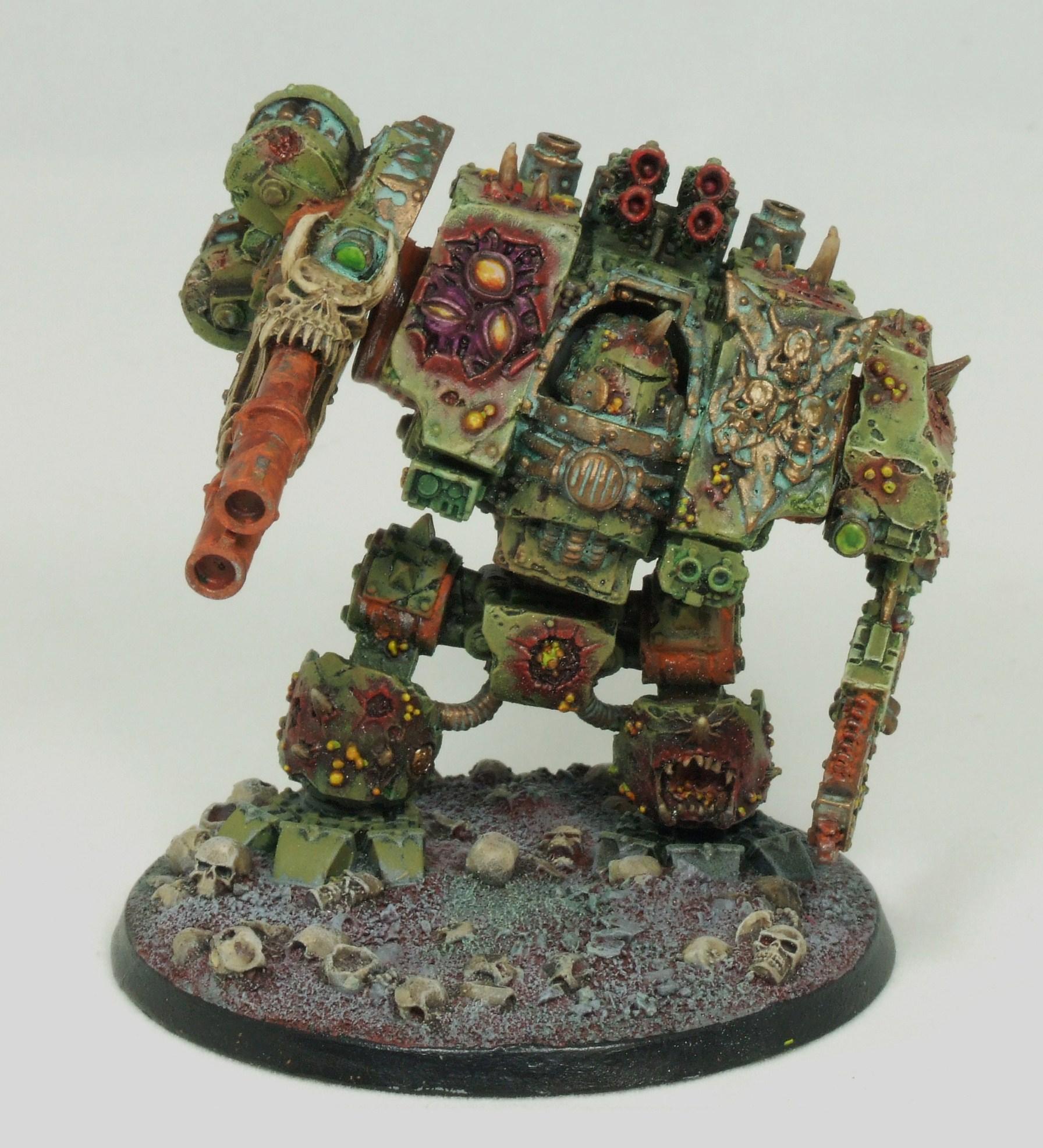 Chaos Space Marines, Death Guard, Dreadnought, Nurgle
