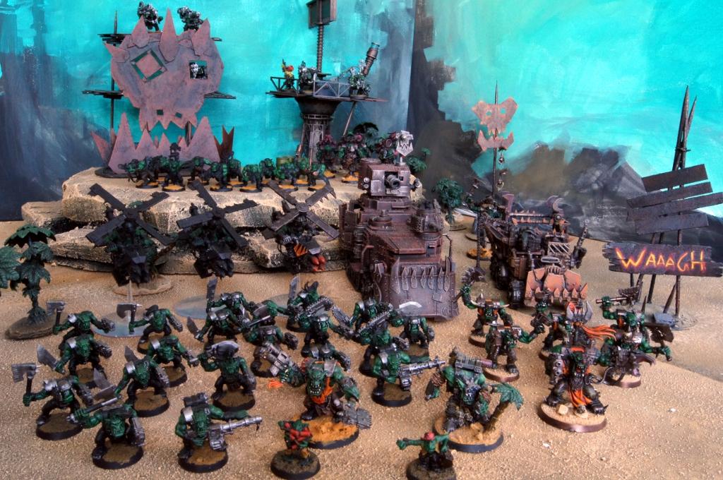 Lennys Orange Desert Orks