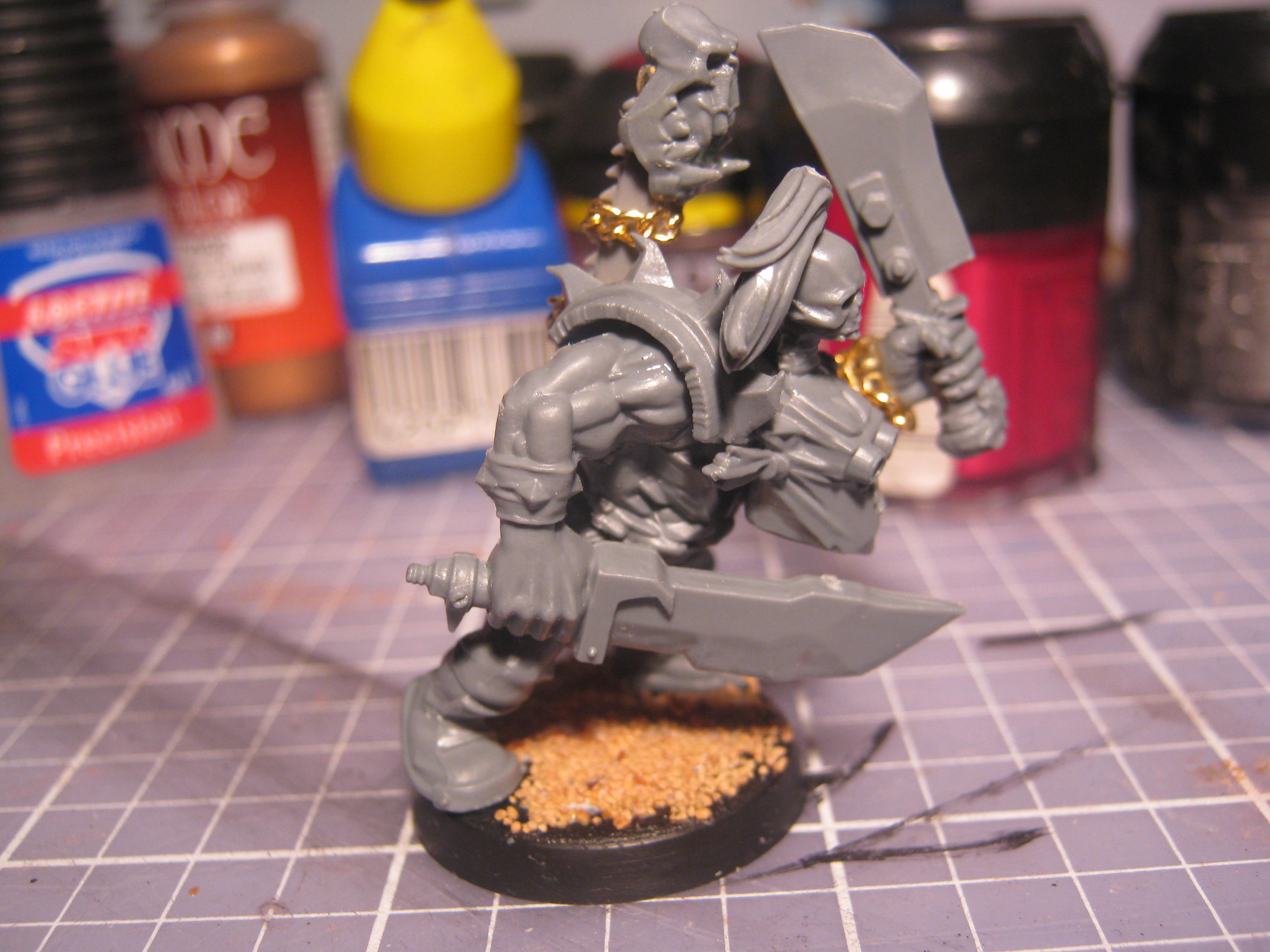 Conversion, Counts As Ork Boss Snikrot, Ork Boss Snikrot Conversion, Orks, Warhammer 40,000