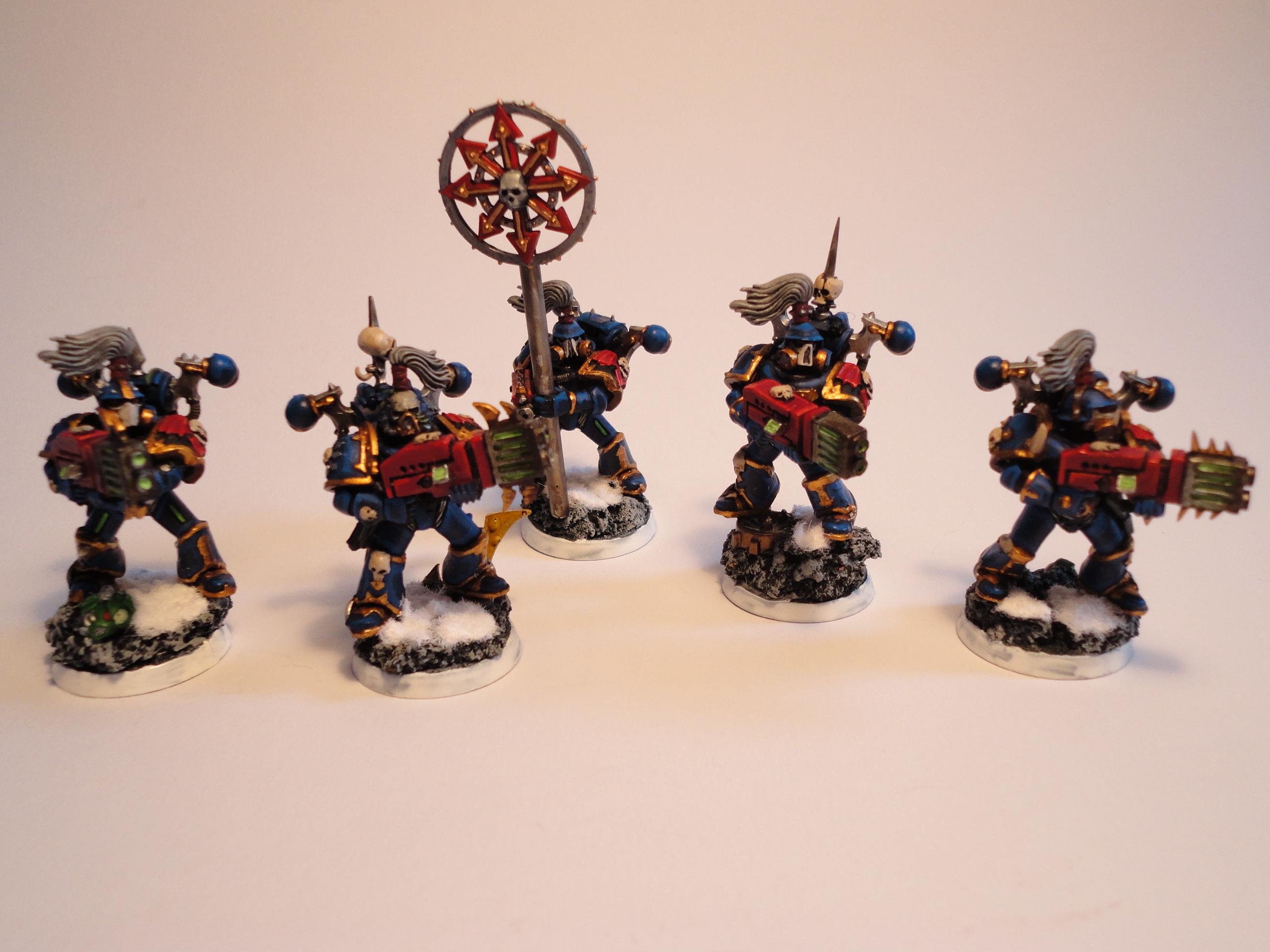 Chaos, Chaos Space Marines, Conversion, Night Lords, Space Marines, Undivided, Warhammer 40,000