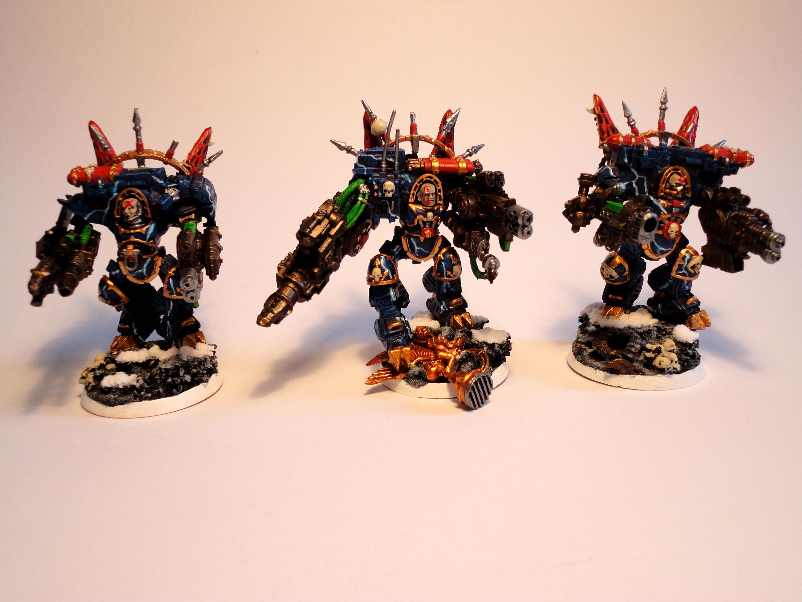 Chaos, Chaos Space Marines, Conversion, Night Lords, Obliterators, Space Marines, Undivided, Warhammer 40,000