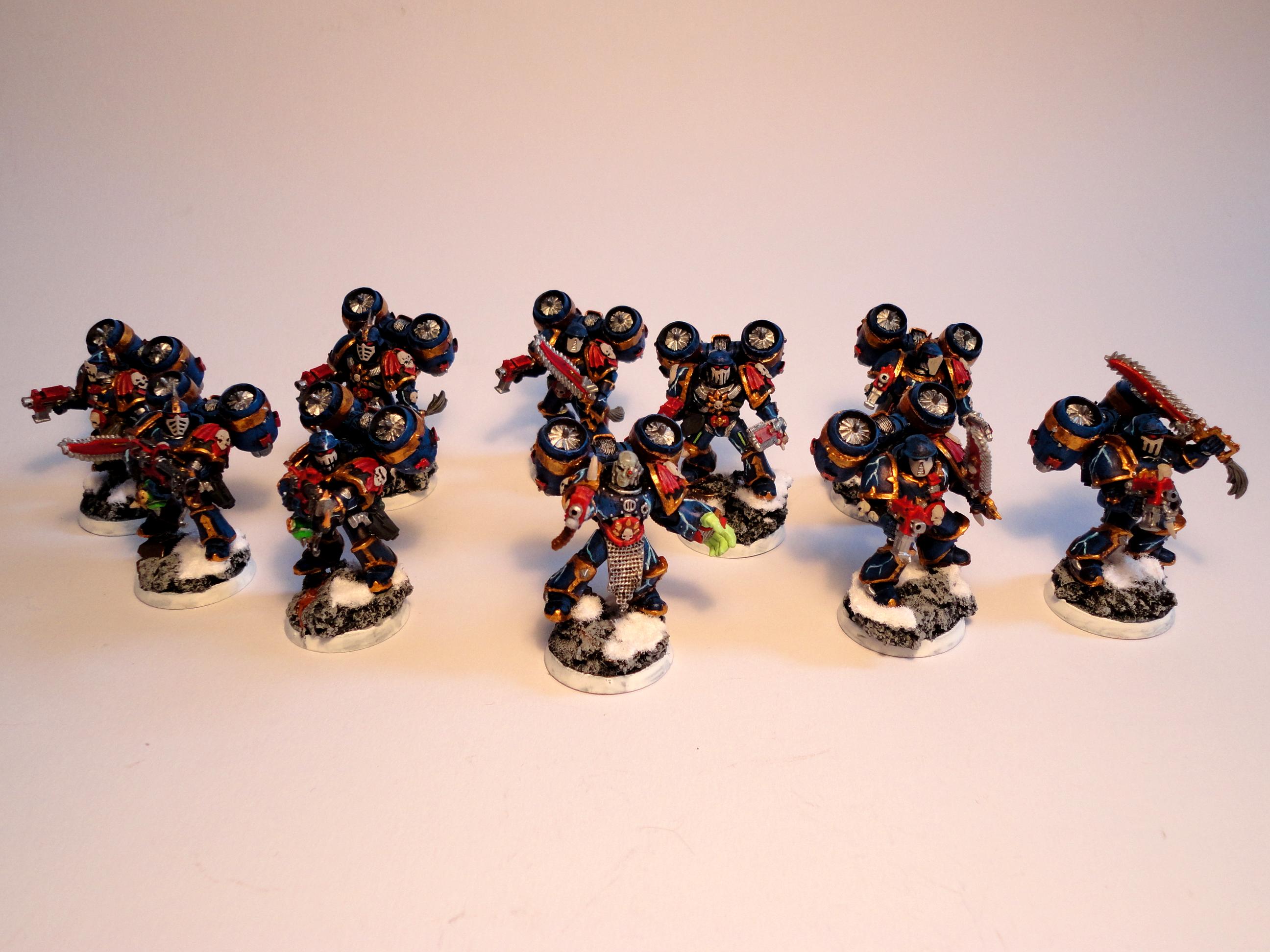 Chaos, Chaos Space Marines, Conversion, Night Lords, Space Marines, Undivided, Warhammer 40,000