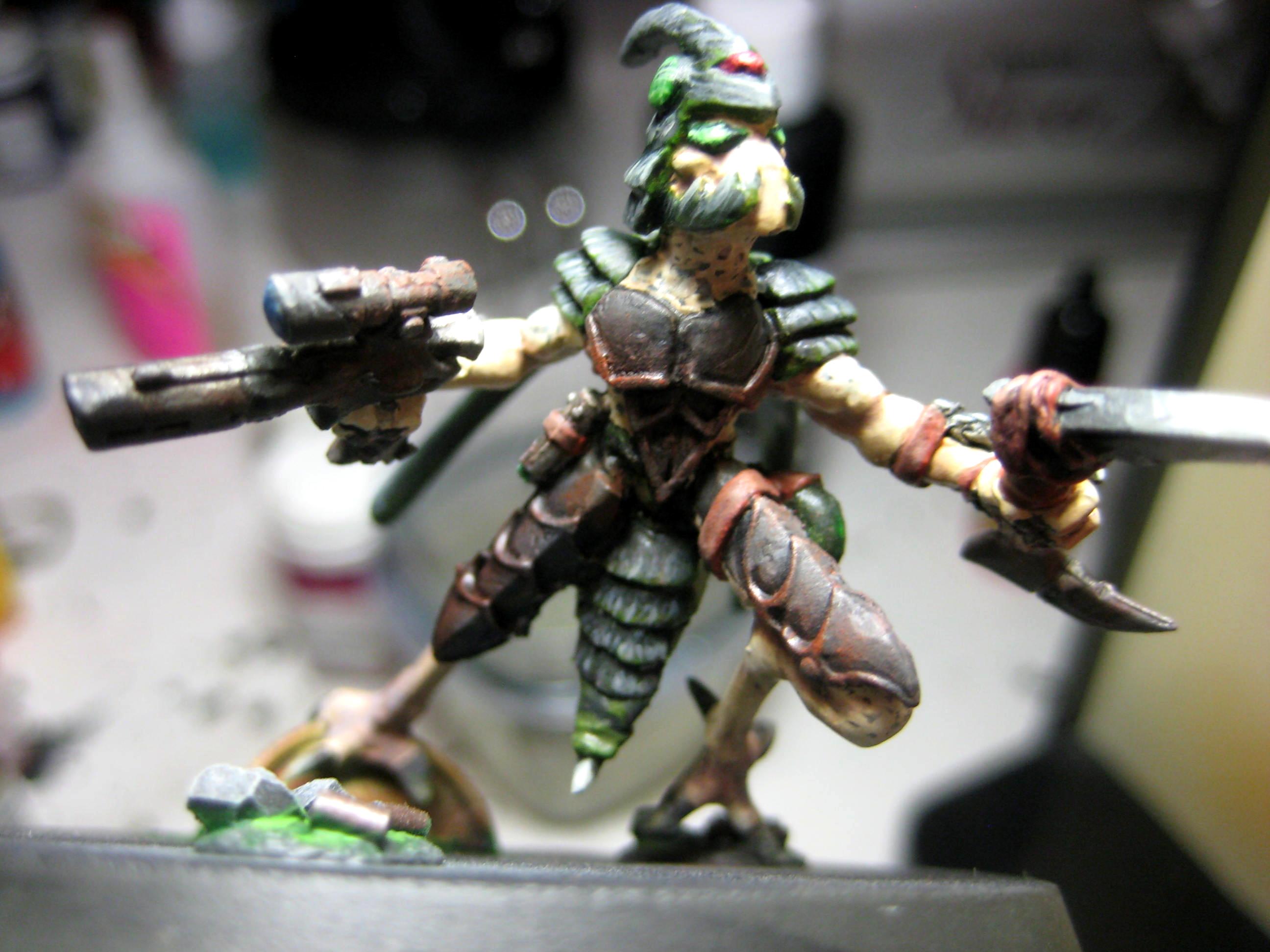 Conversion, Pip, Samurai, Stingwing, Tau, Vespid, Warhammer 40,000, Work In Progress