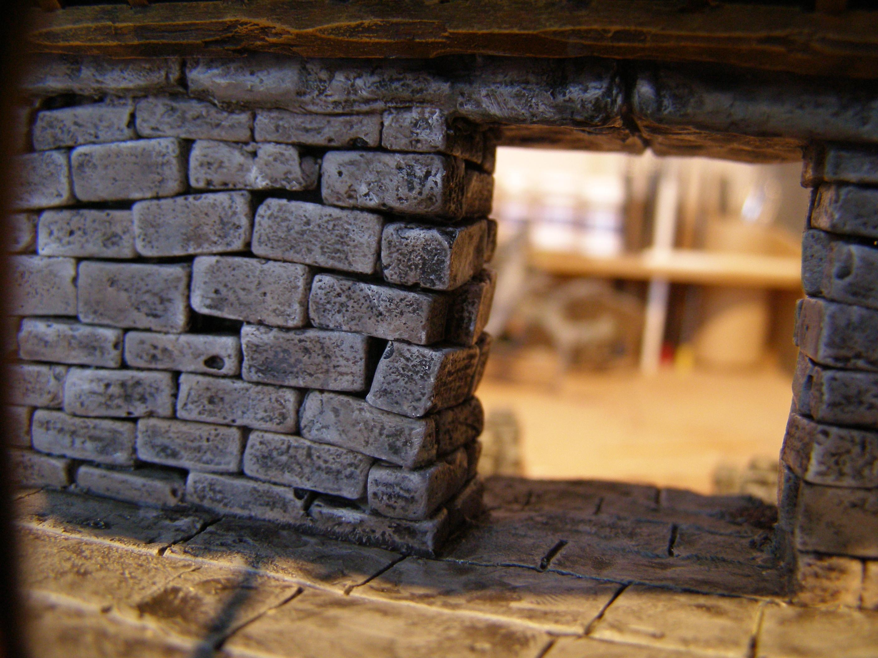 Internal brickwork