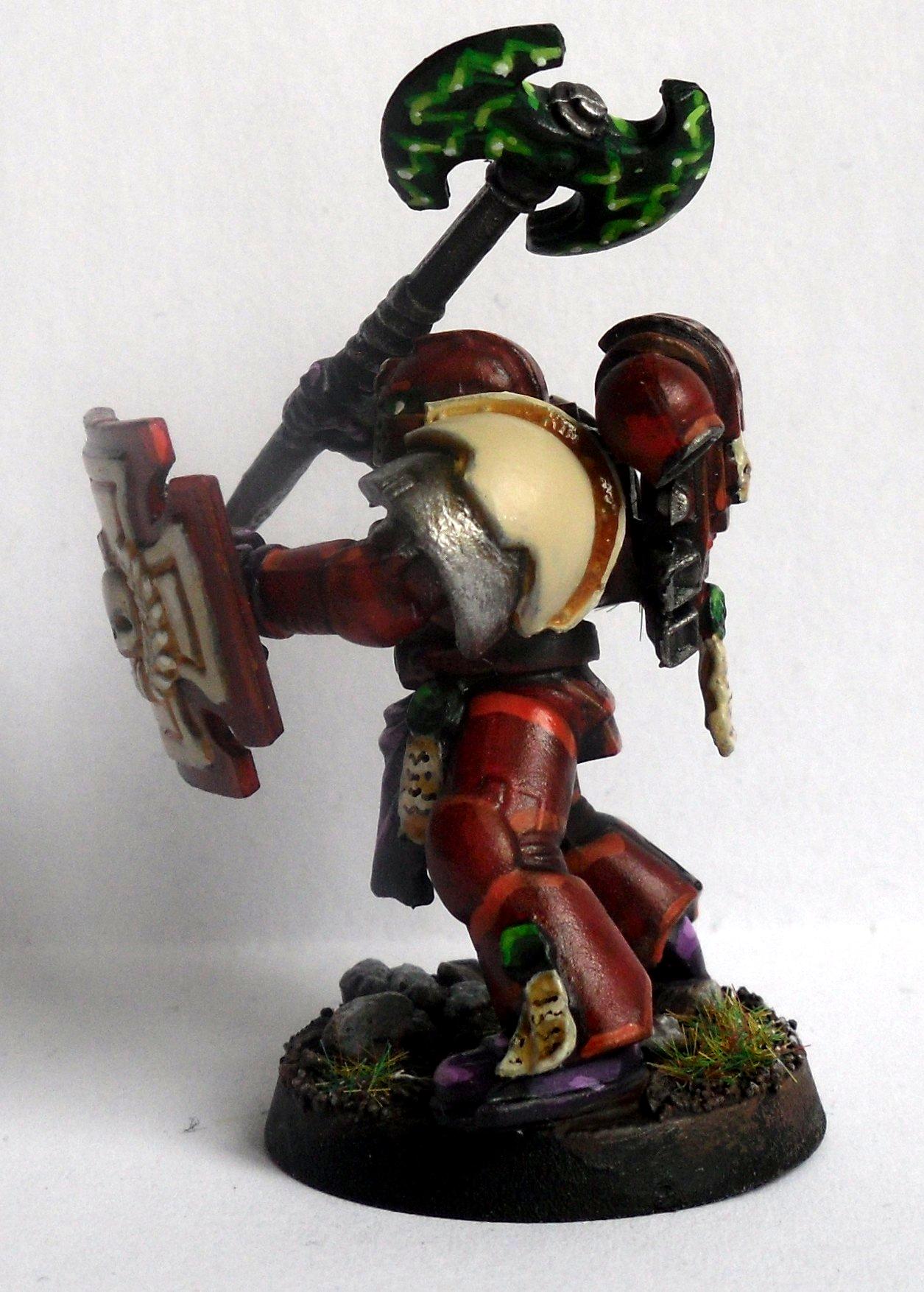 Power Axe, Shield, Space Marines