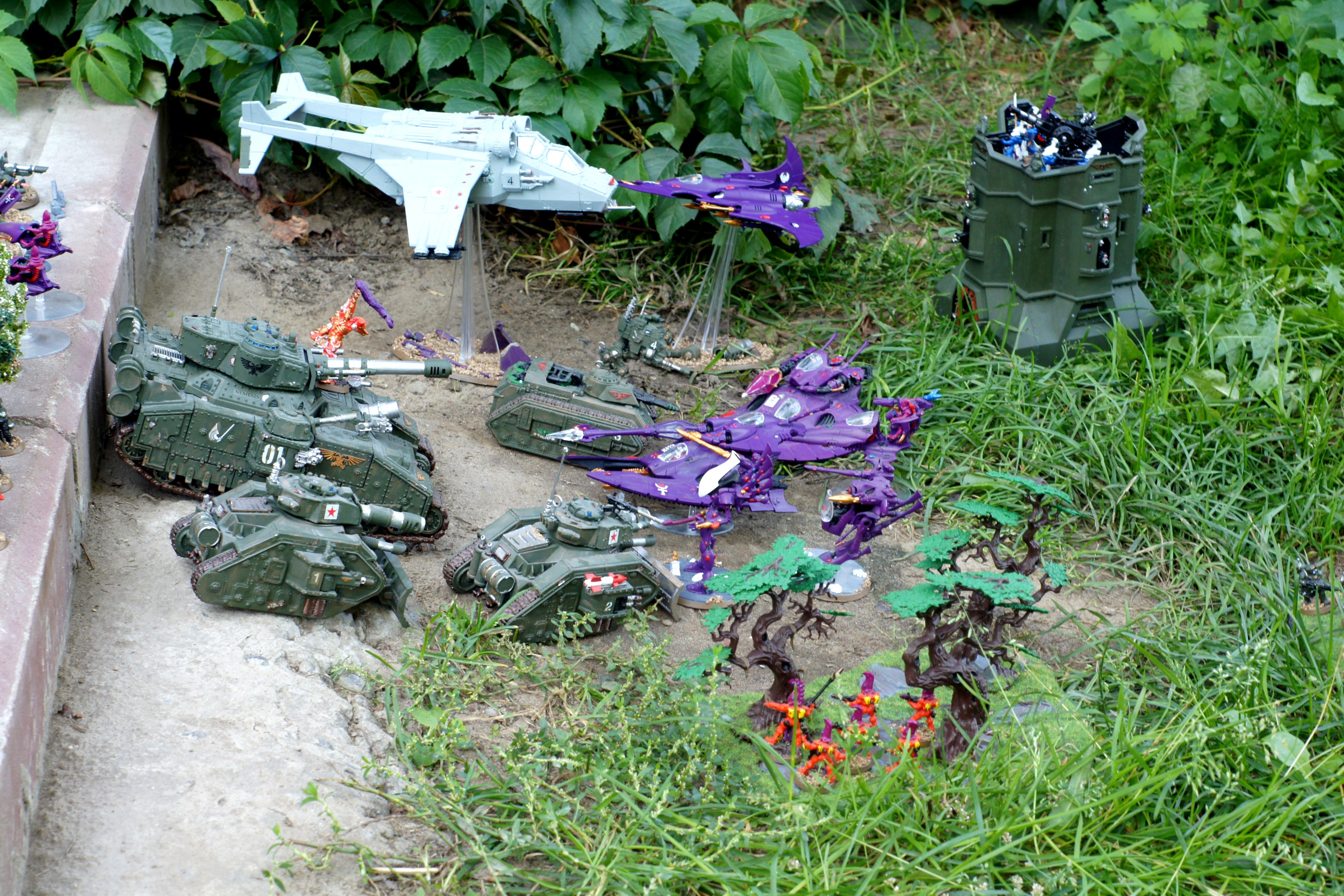 Astra Militarum, Battle, Eldar, Imperial Guard