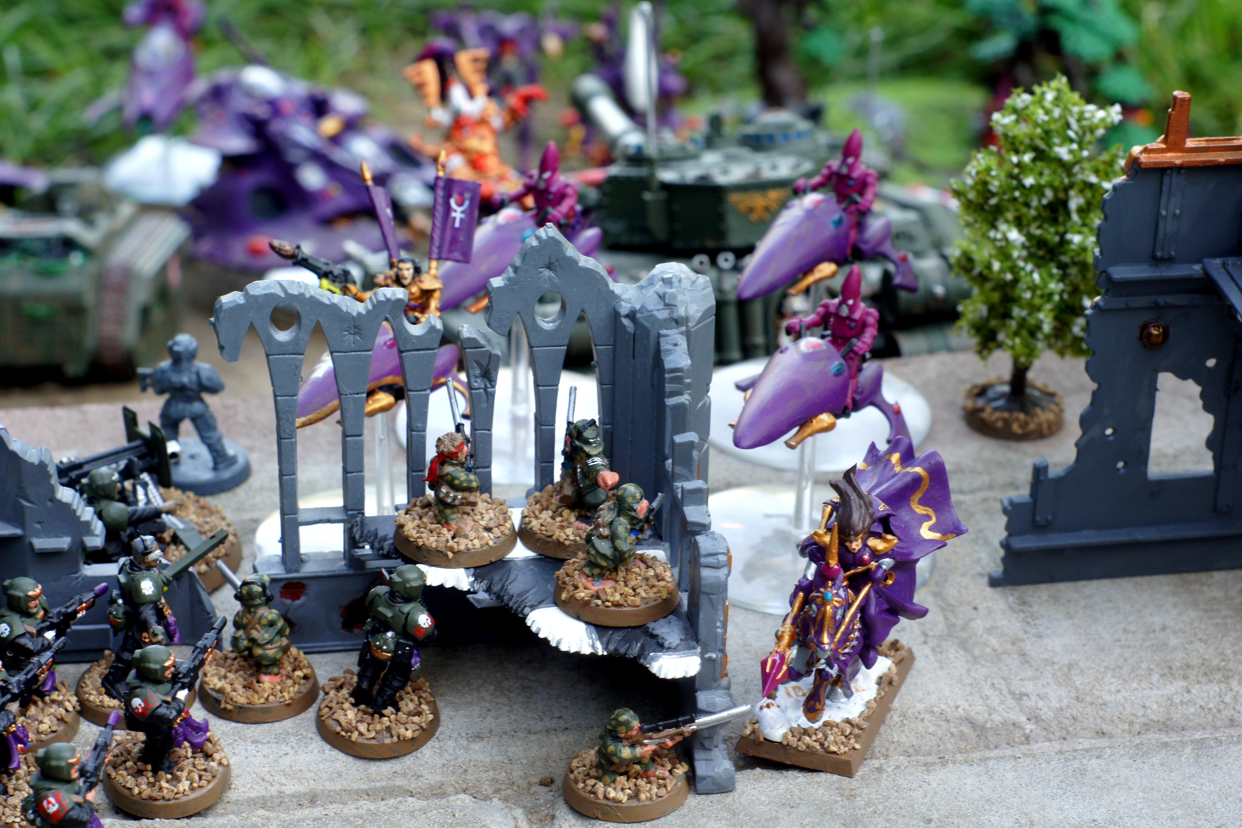 Astra Militarum, Battle, Eldar, Imperial Guard