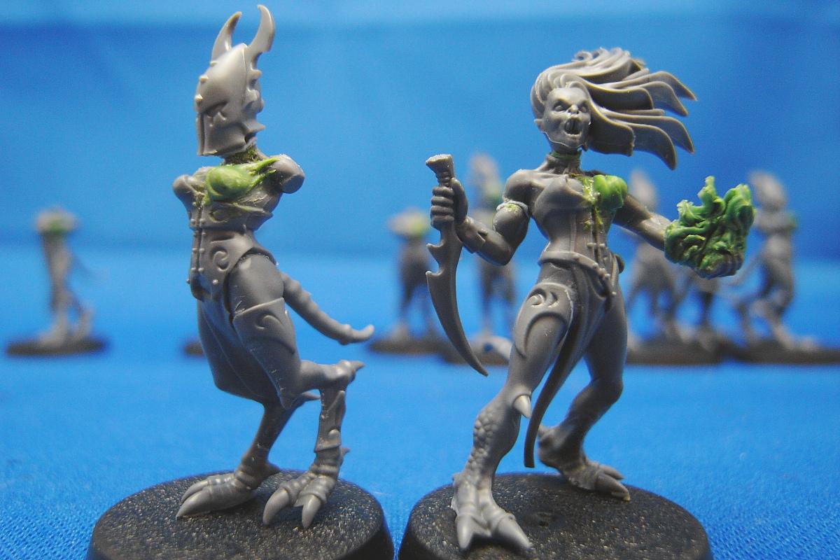 WIP Dark Eldar (Wo)manDrakes..