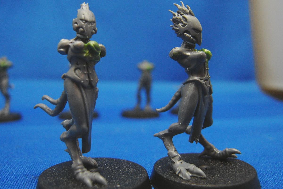 WIP Dark Eldar (Wo)manDrakes..