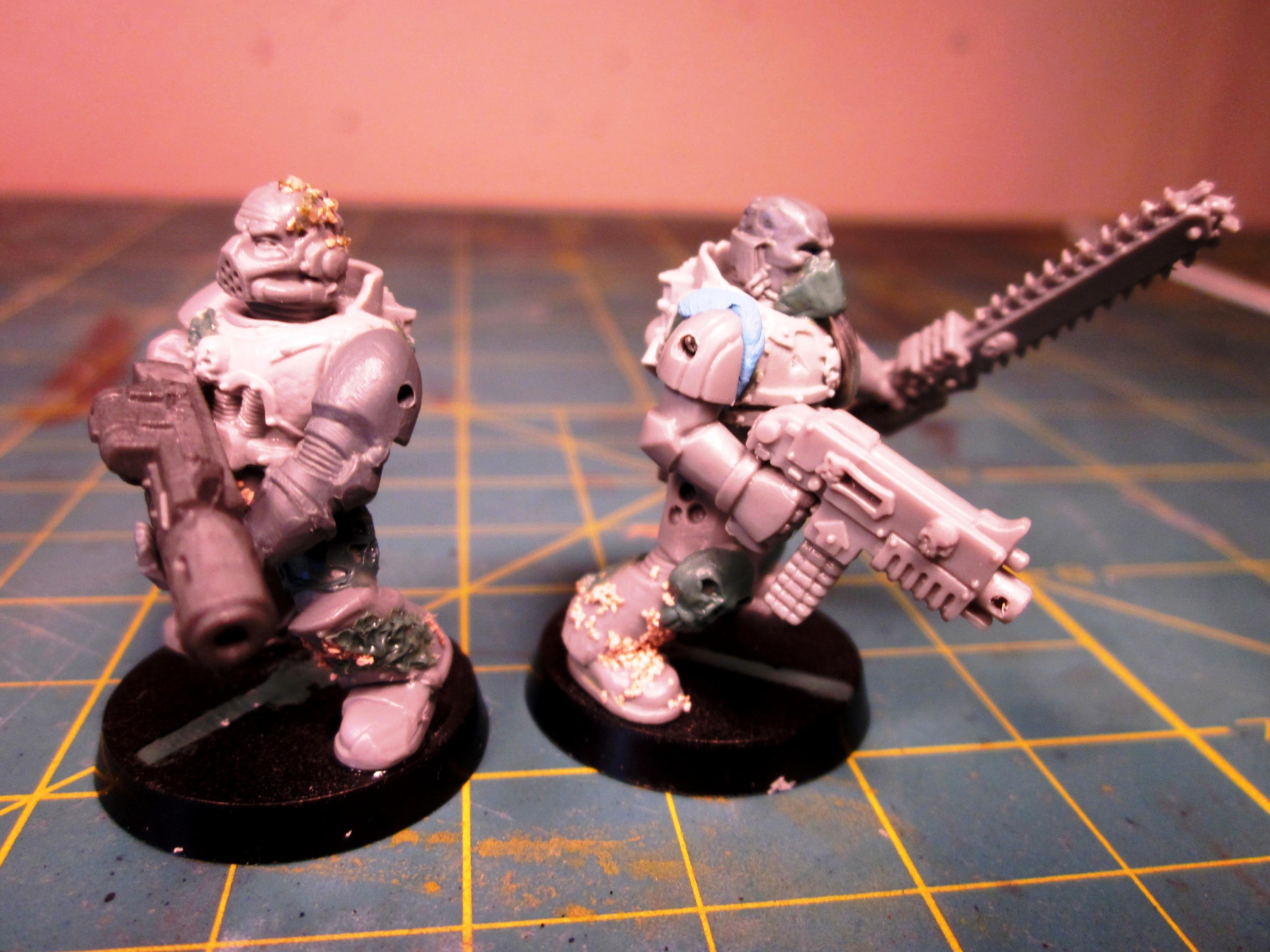 Chaos, Conversion, Death Guard, Nurgle, Plague, Plague Marings, Space Marines