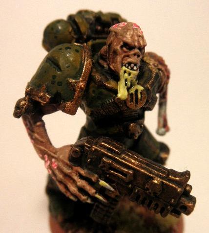 Chaos Space Marines, Ecto4, Nurgle, Plague Marines